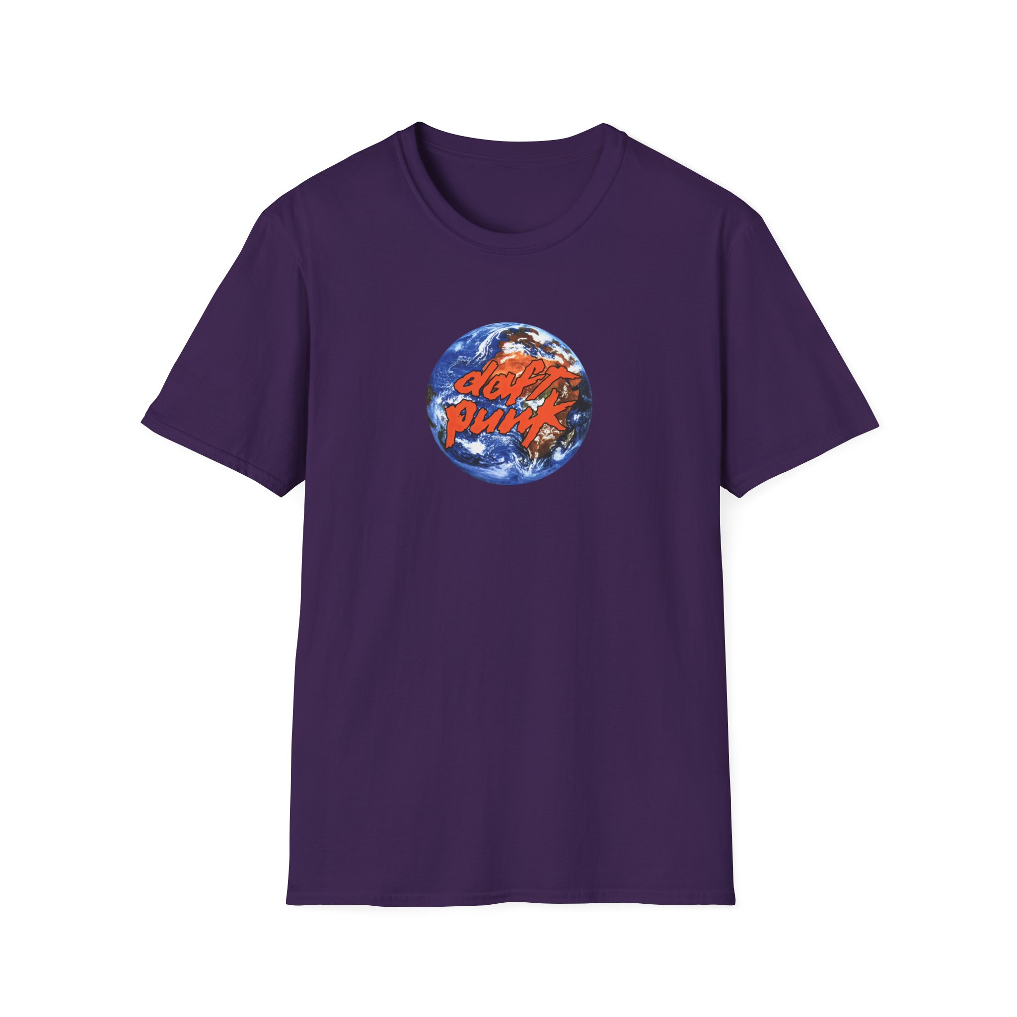 Daft Punk Around the World Unisex Softstyle T-Shirt - Image 25