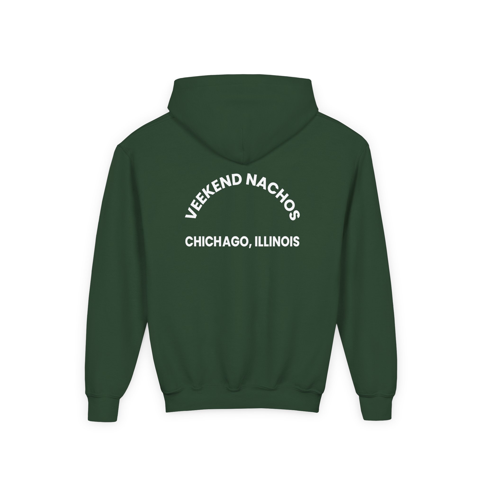 Youth Weekend Nachos Heavy Blend Hooded Sweatshirt - Image 6