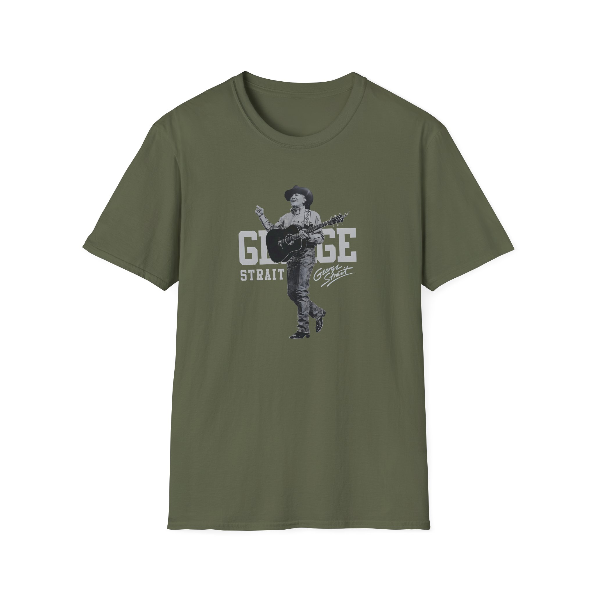 George Strait Peddling Unisex Softstyle T-Shirt - Image 5