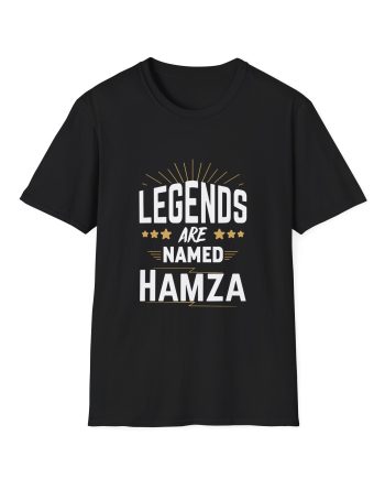Hamza Legends Are Named Unisex Softstyle T-Shirt