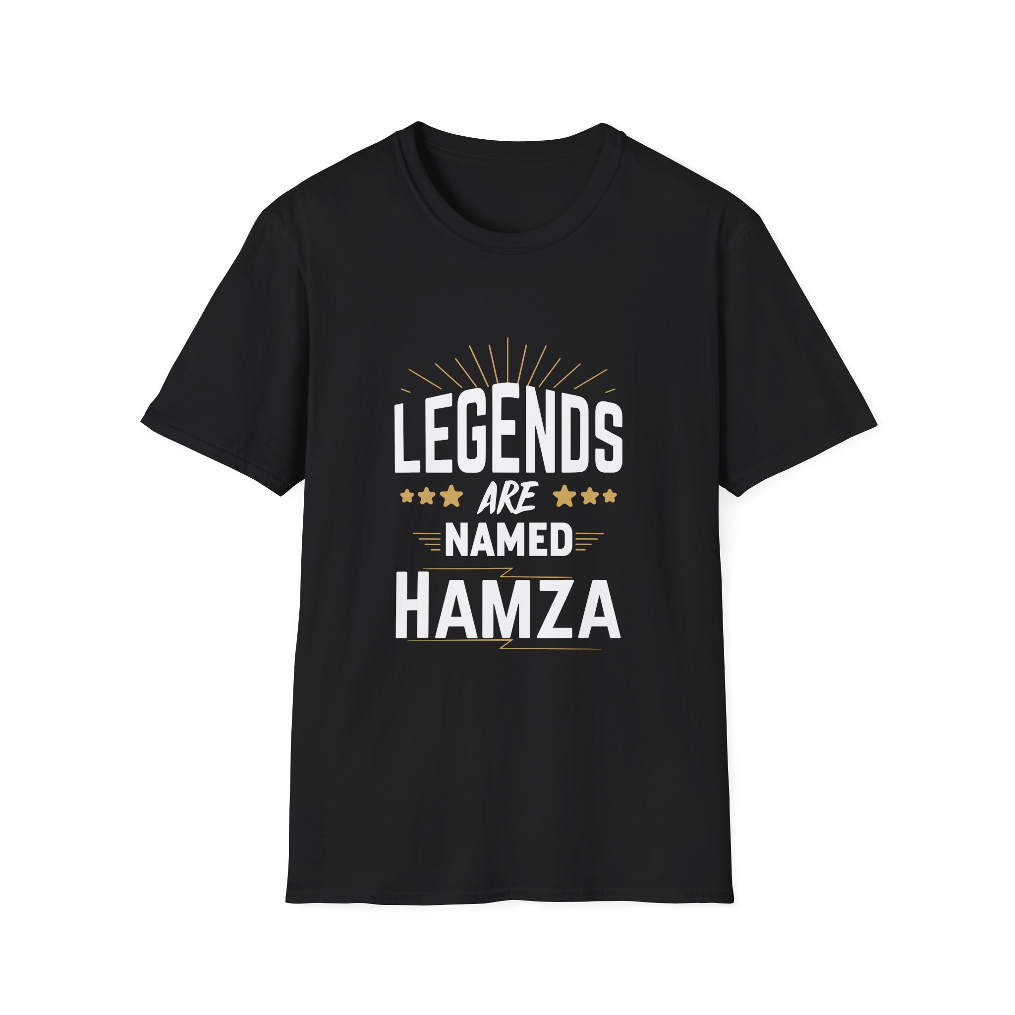 Hamza Legends Are Named Unisex Softstyle T-Shirt