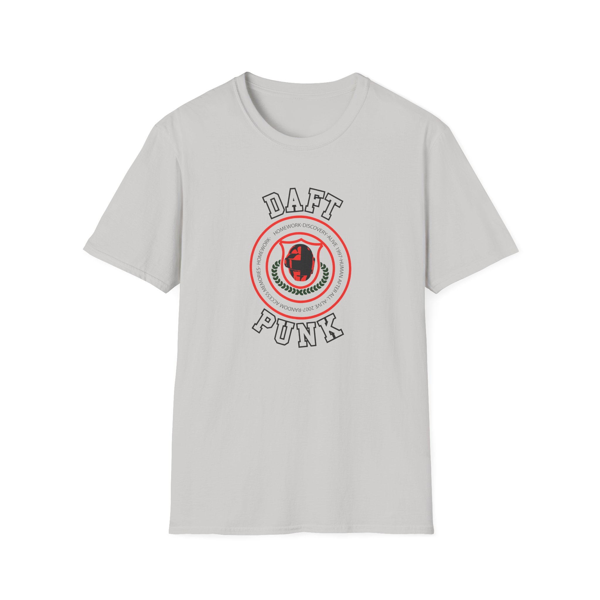 Daft Punk Unisex Softstyle T-Shirt - Image 5