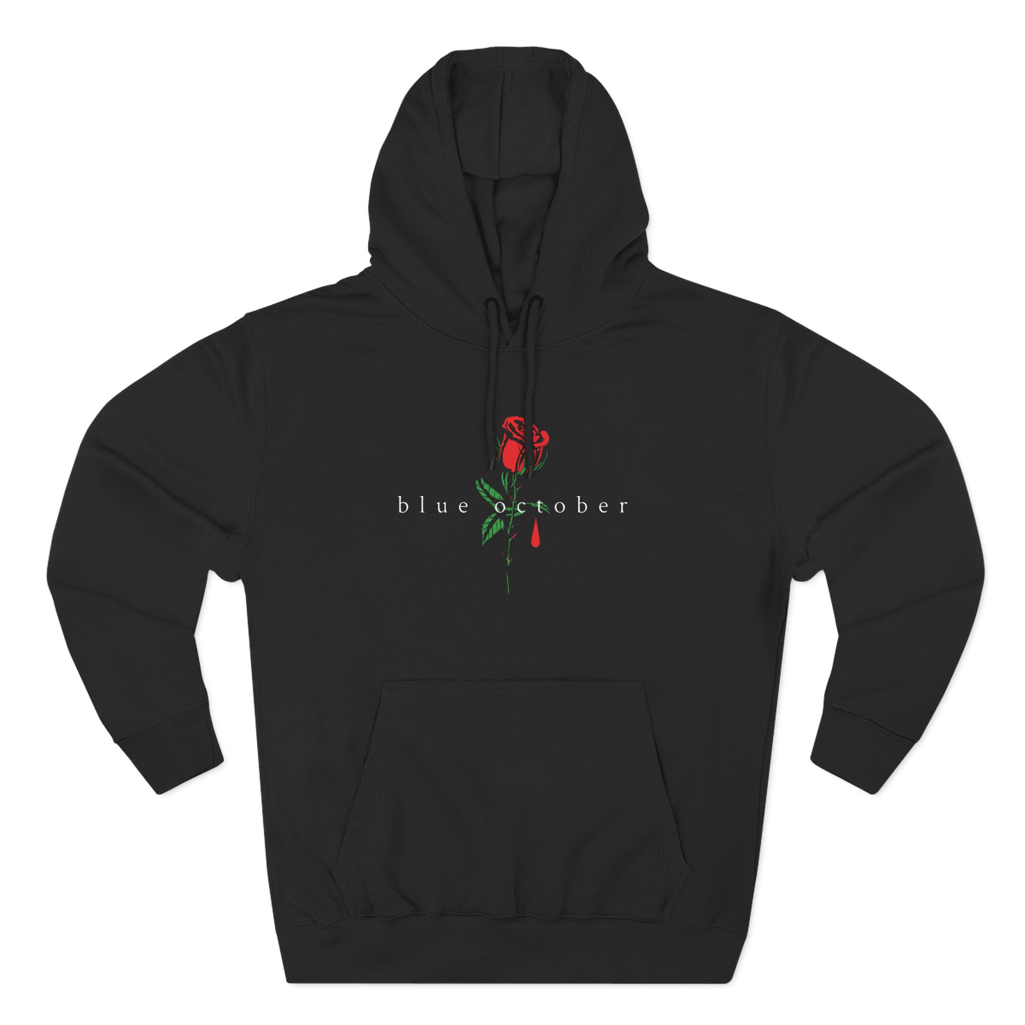 Blue October the Answers Three-Panel Fleece Hoodie