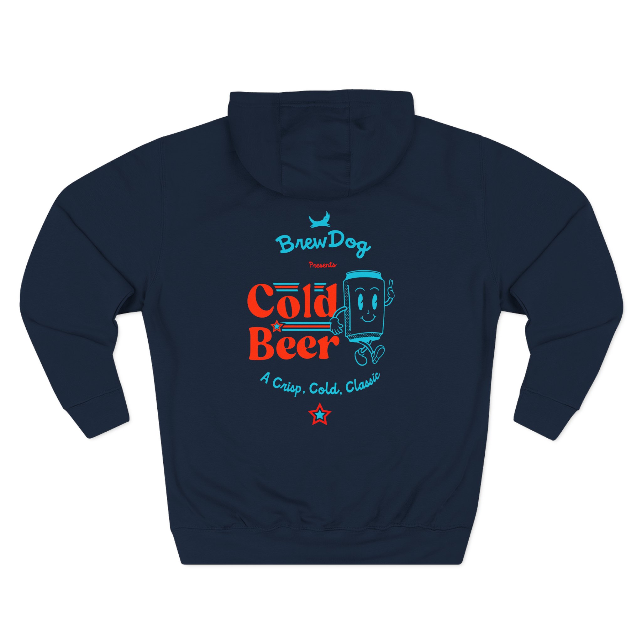 Brewdog Cold Beer Three-Panel Fleece Hoodie - Image 12
