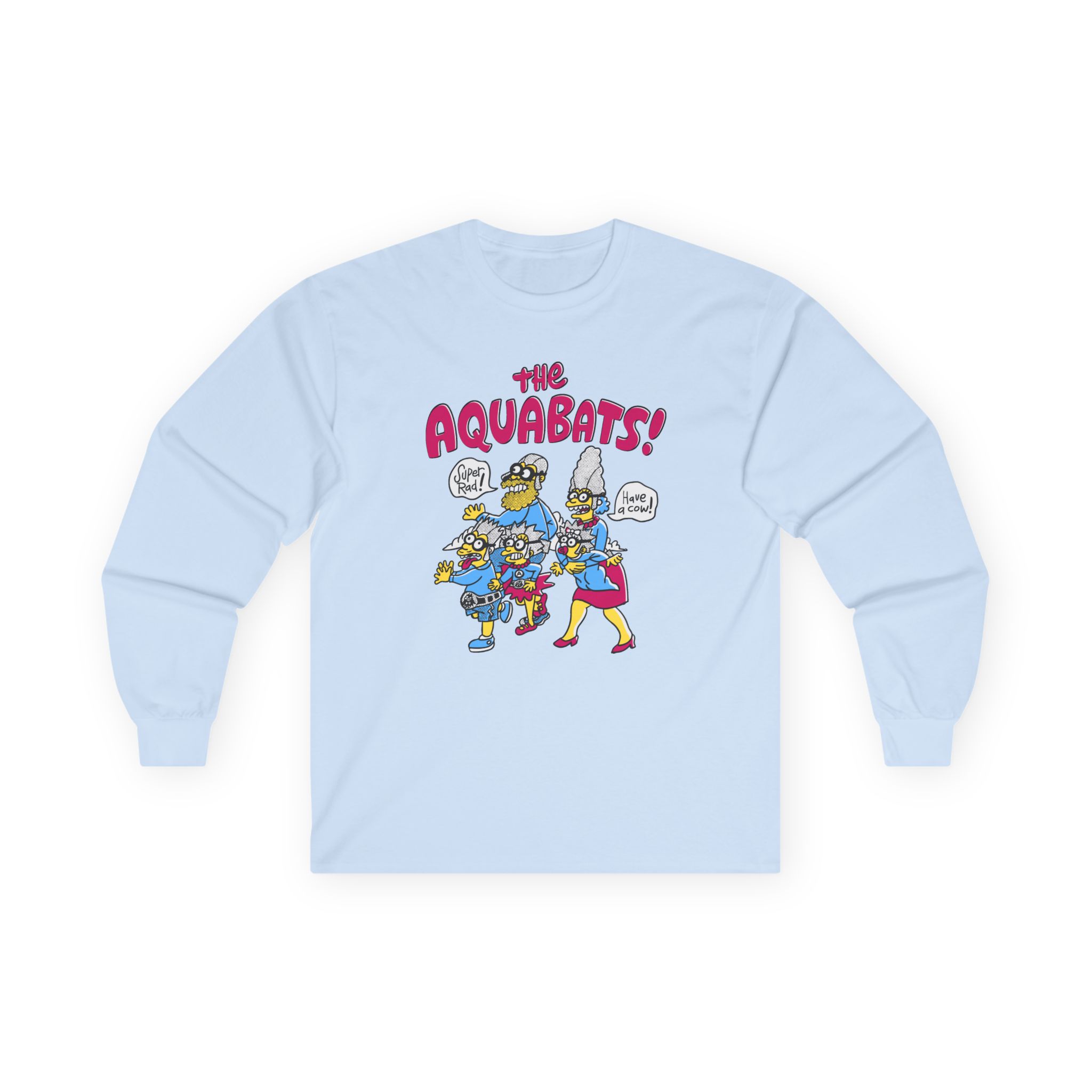 The Aquabats! Happy Family Unisex Ultra Cotton Long Sleeve Tee - Image 7