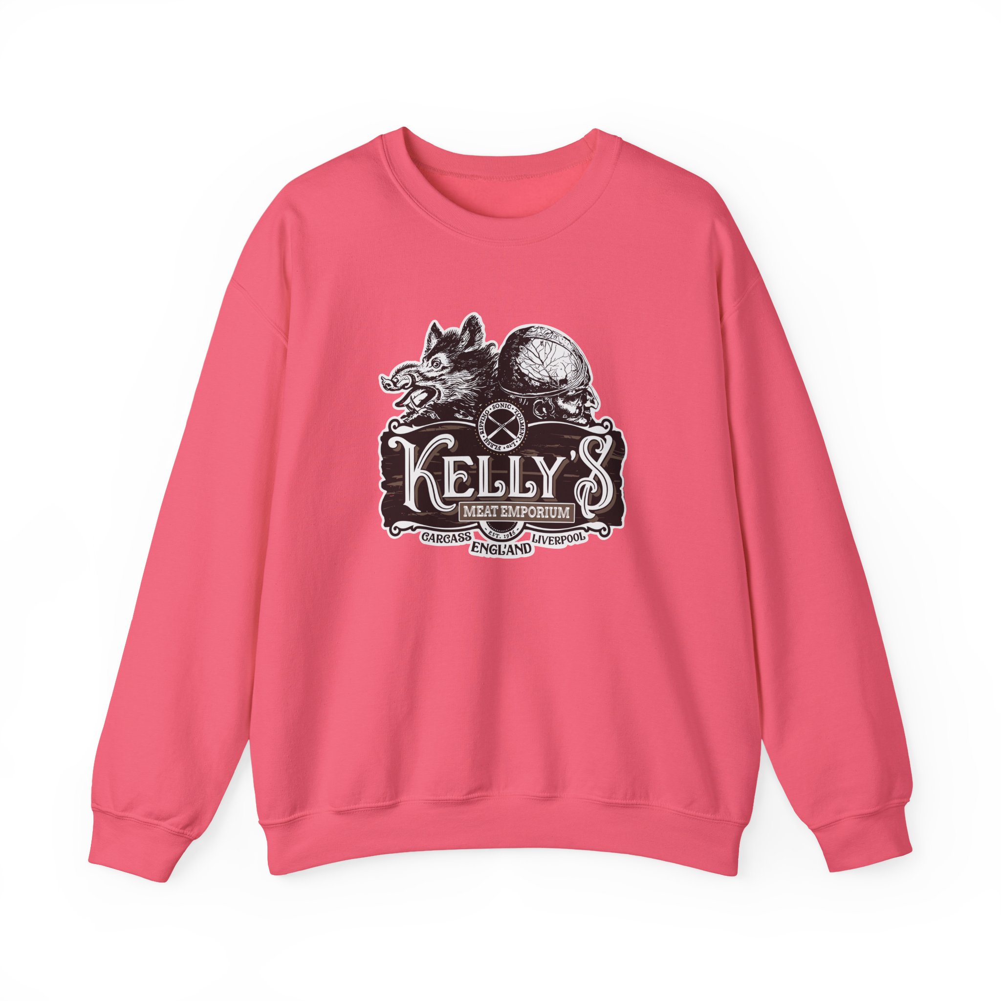 Carcass Kelly's Meat Emporium Unisex Heavy Blend™ Crewneck Sweatshirt - Image 19