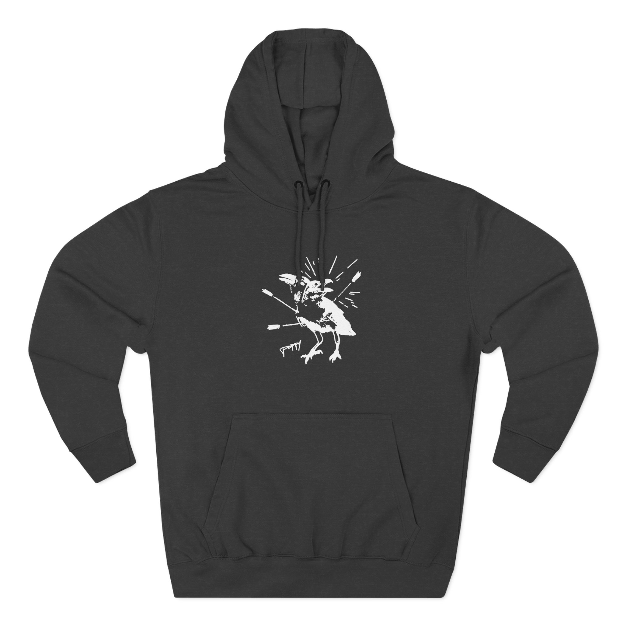 Poppy Coward Birds Three-Panel Fleece Hoodie