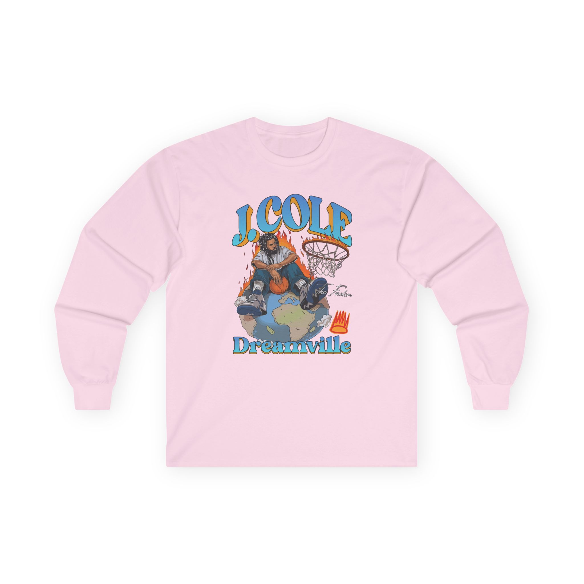 J Cole "Dreamville World" Unisex Ultra Cotton Long Sleeve Tee - Image 17
