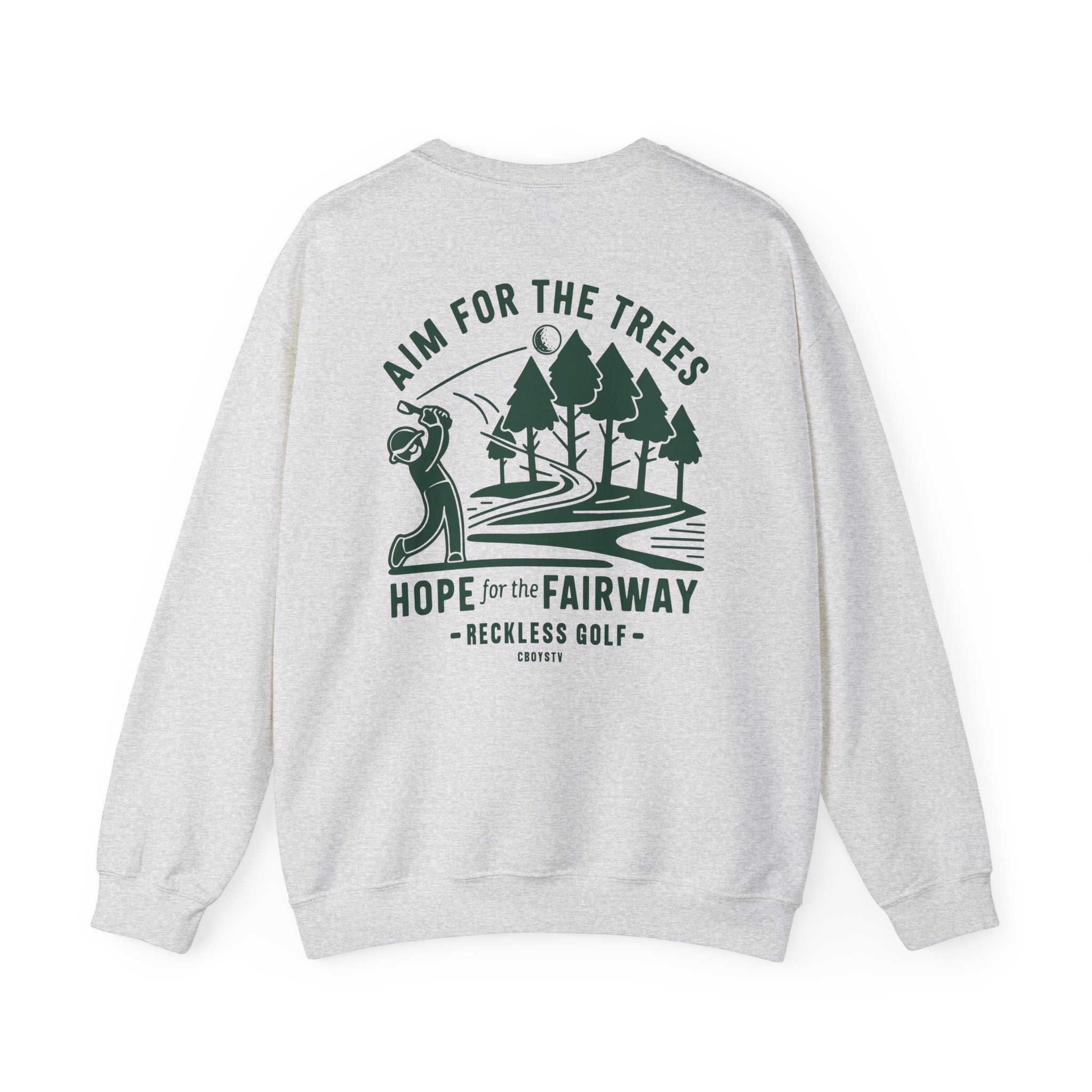 Cboystv Fairway Unisex Heavy Blend™ Crewneck Sweatshirt - Image 4
