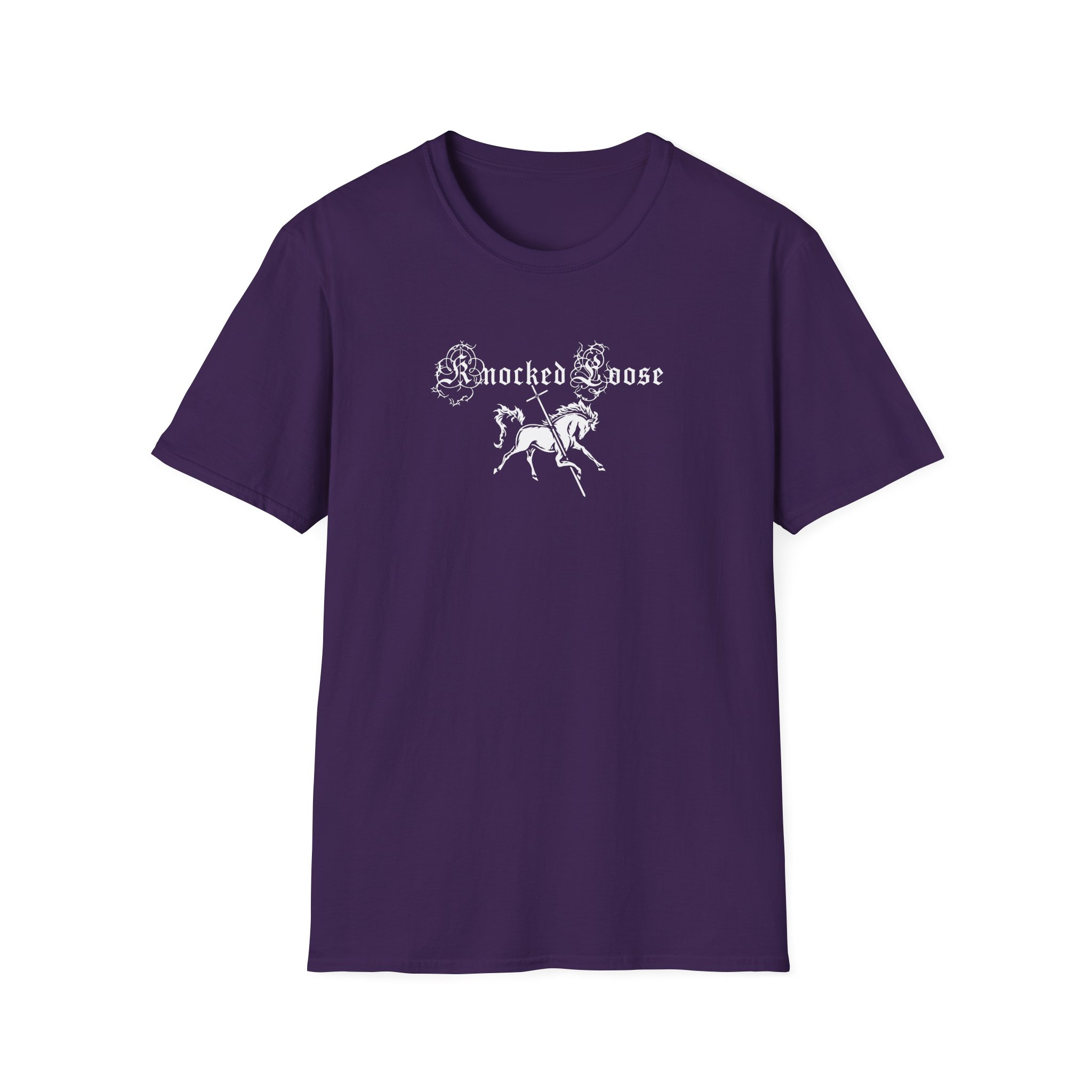 Knocked Loose Horse Cross Unisex Softstyle T-Shirt - Image 21