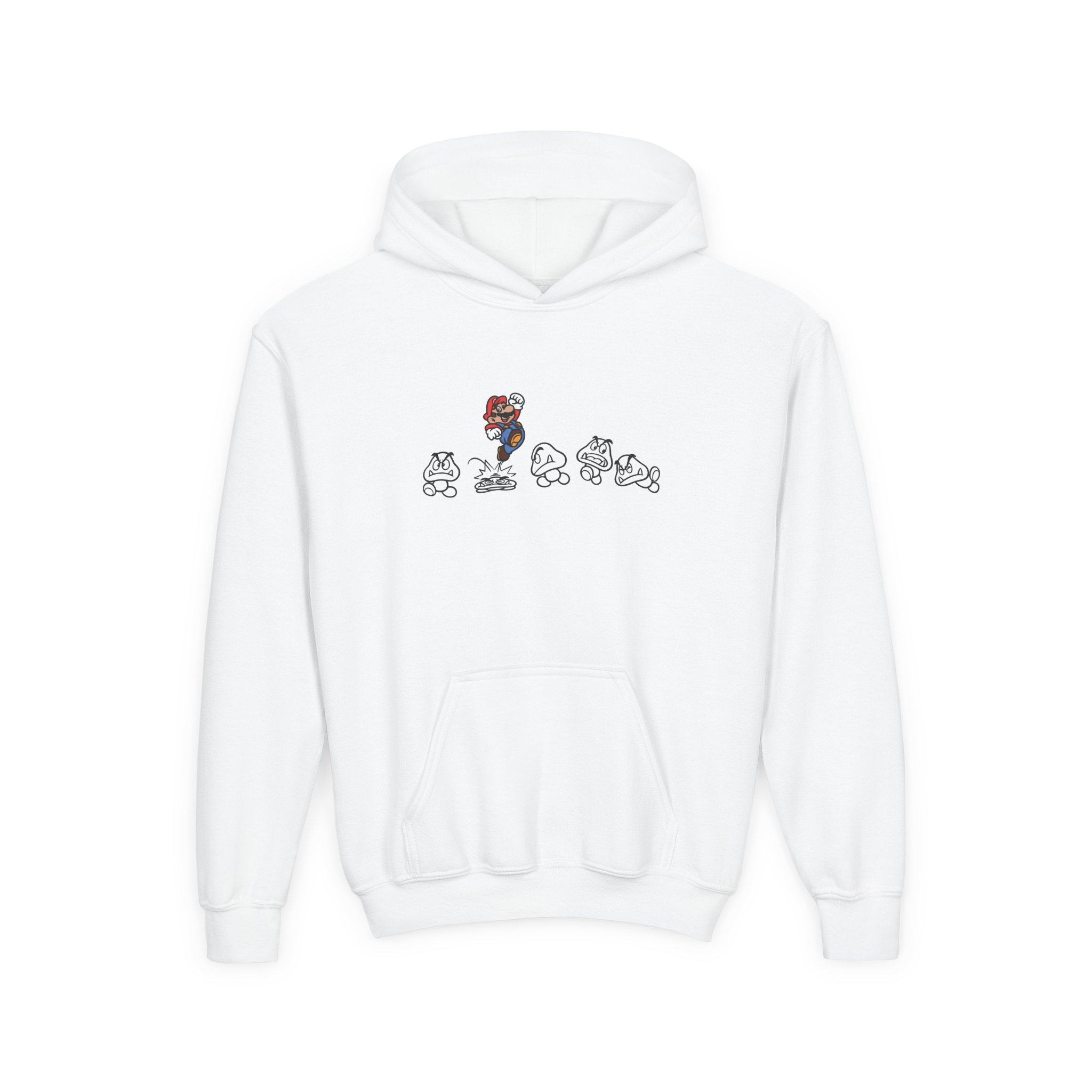 NTD Youth Heavy Blend Hooded Sweatshirt - Image 3