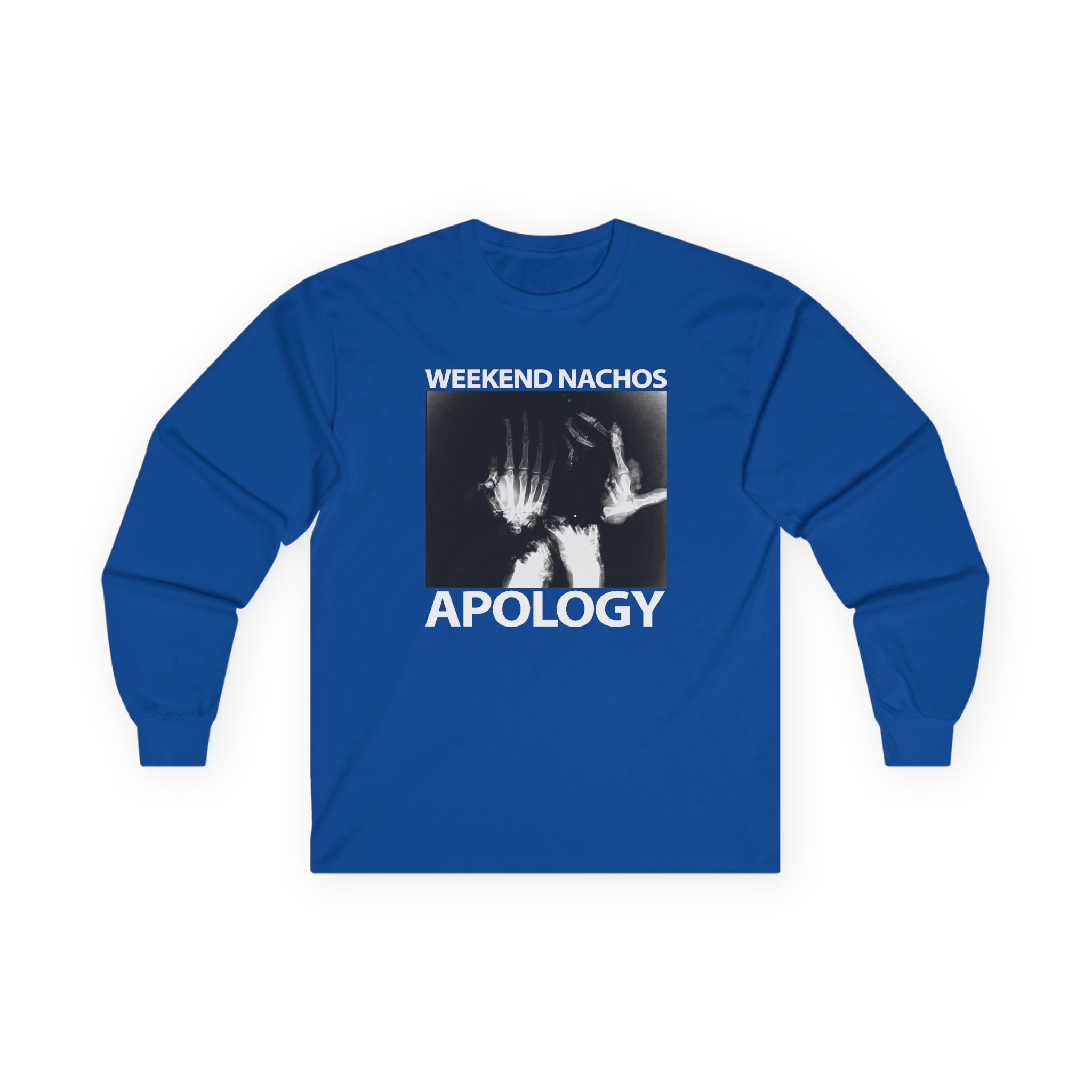Weekend Nachos Apology Unisex Ultra Cotton Long Sleeve Tee - Image 9