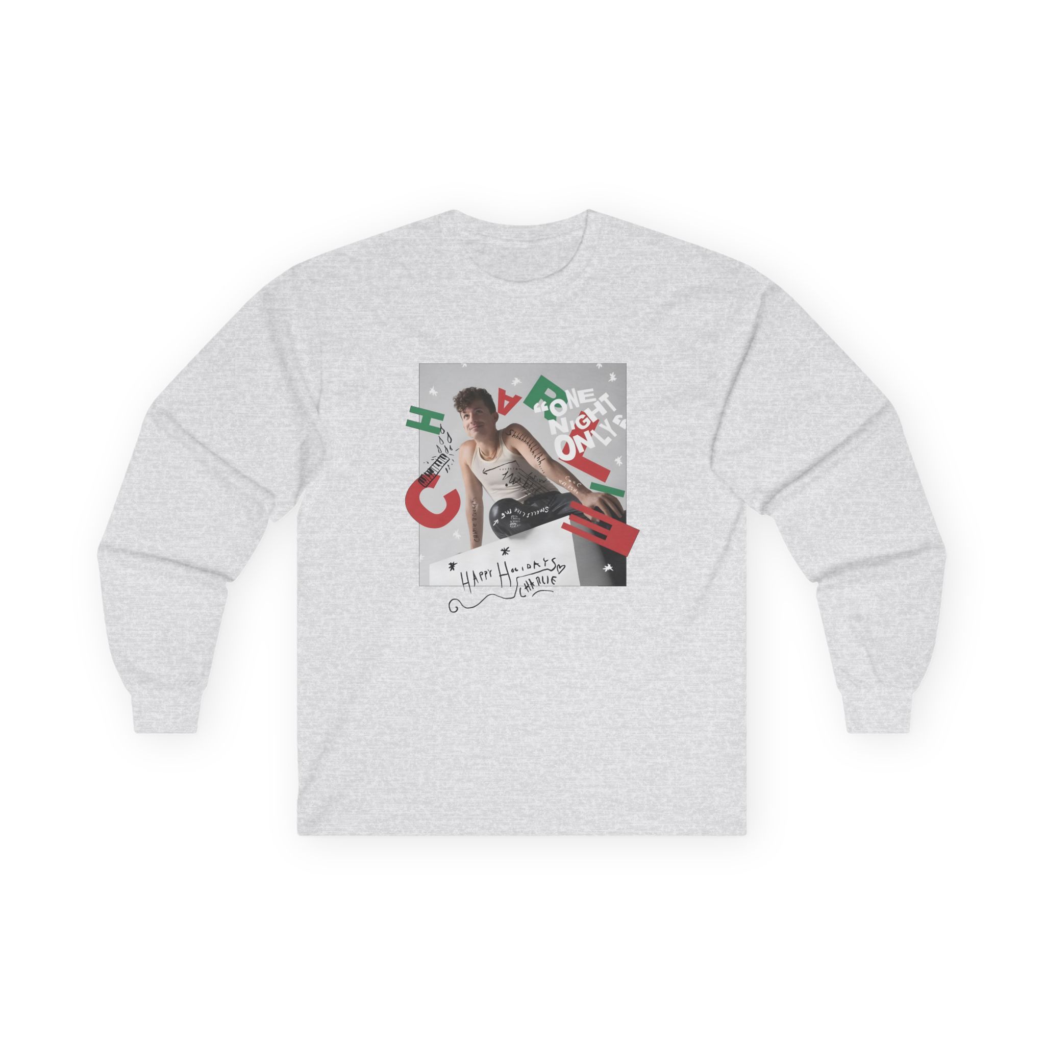 Charlie Puth Unisex Ultra Cotton Long Sleeve Tee - Image 3