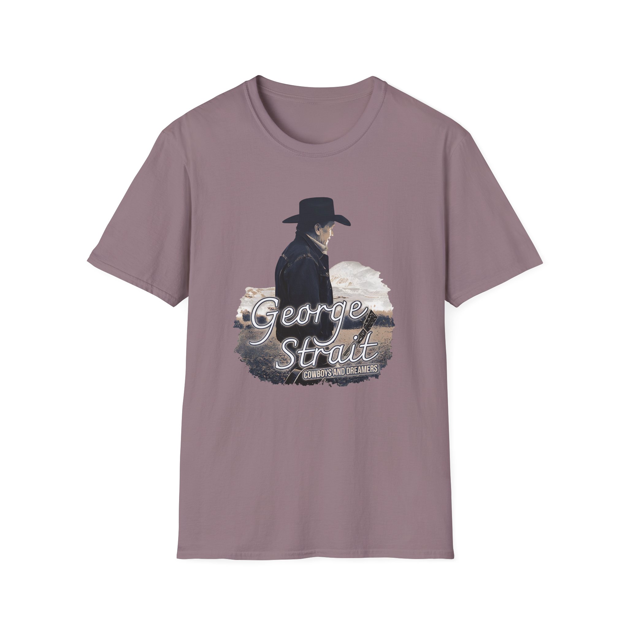 George Strait Cowboys and Dreamers Unisex Softstyle T-Shirt - Image 27