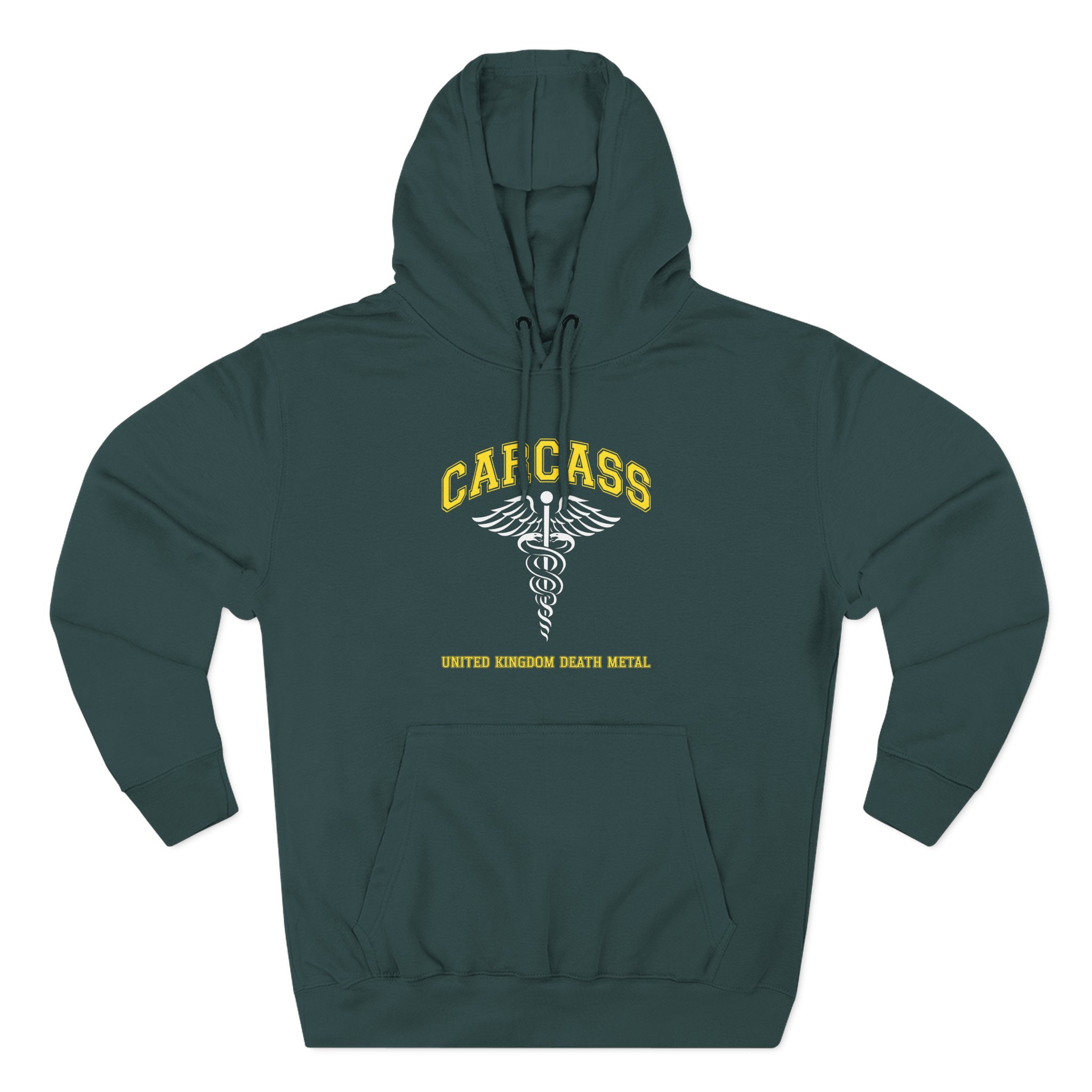 Carcass UKDM Three-Panel Fleece Hoodie - Image 7