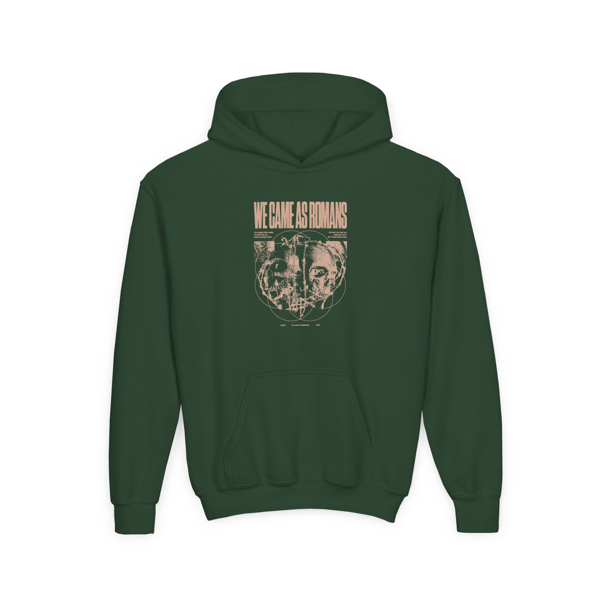 We Came as Romans Doublespeak Youth Heavy Blend Hooded Sweatshirt - Image 5