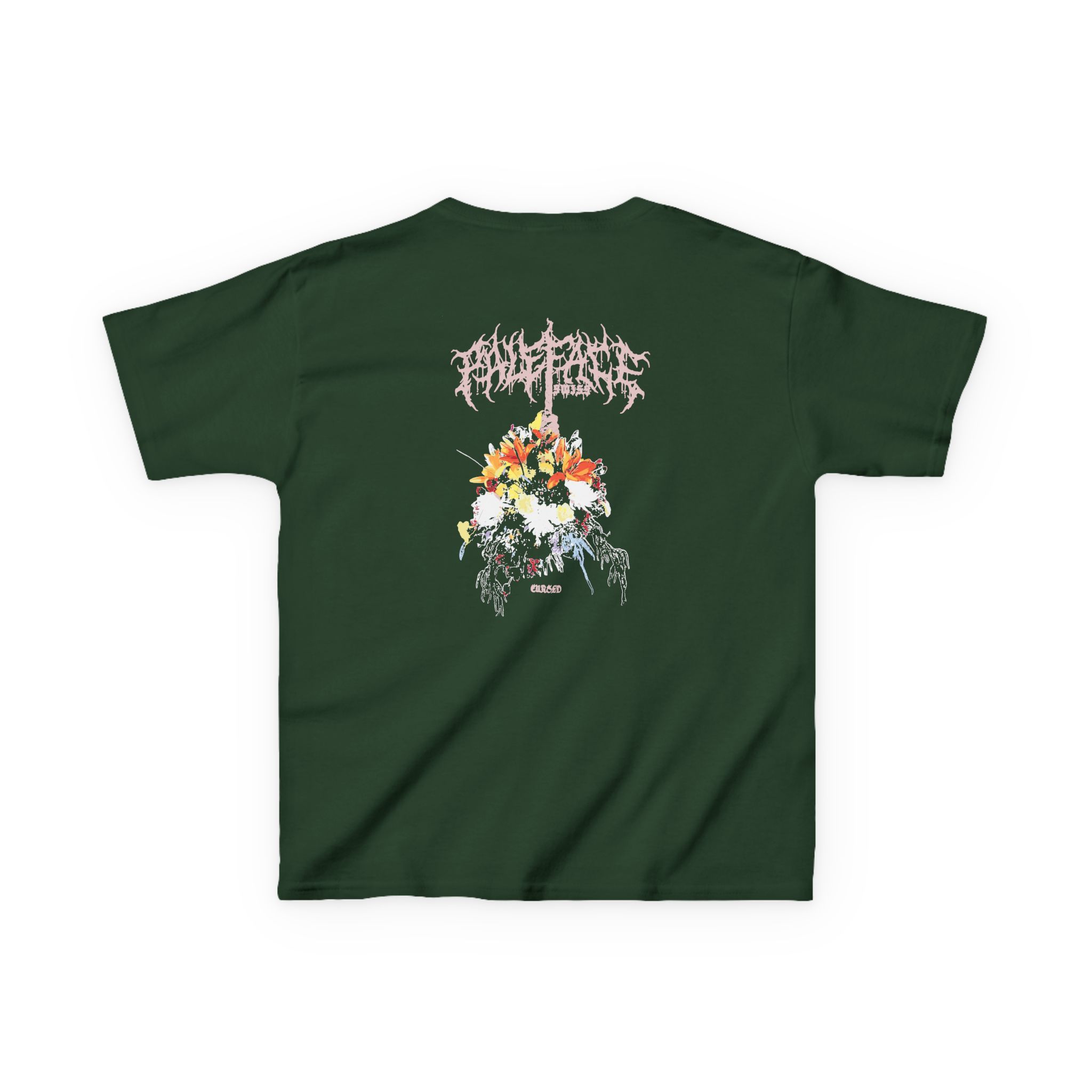 Paleface Swiss Embroided Bouquet Kids Heavy Cotton™ Tee - Image 4
