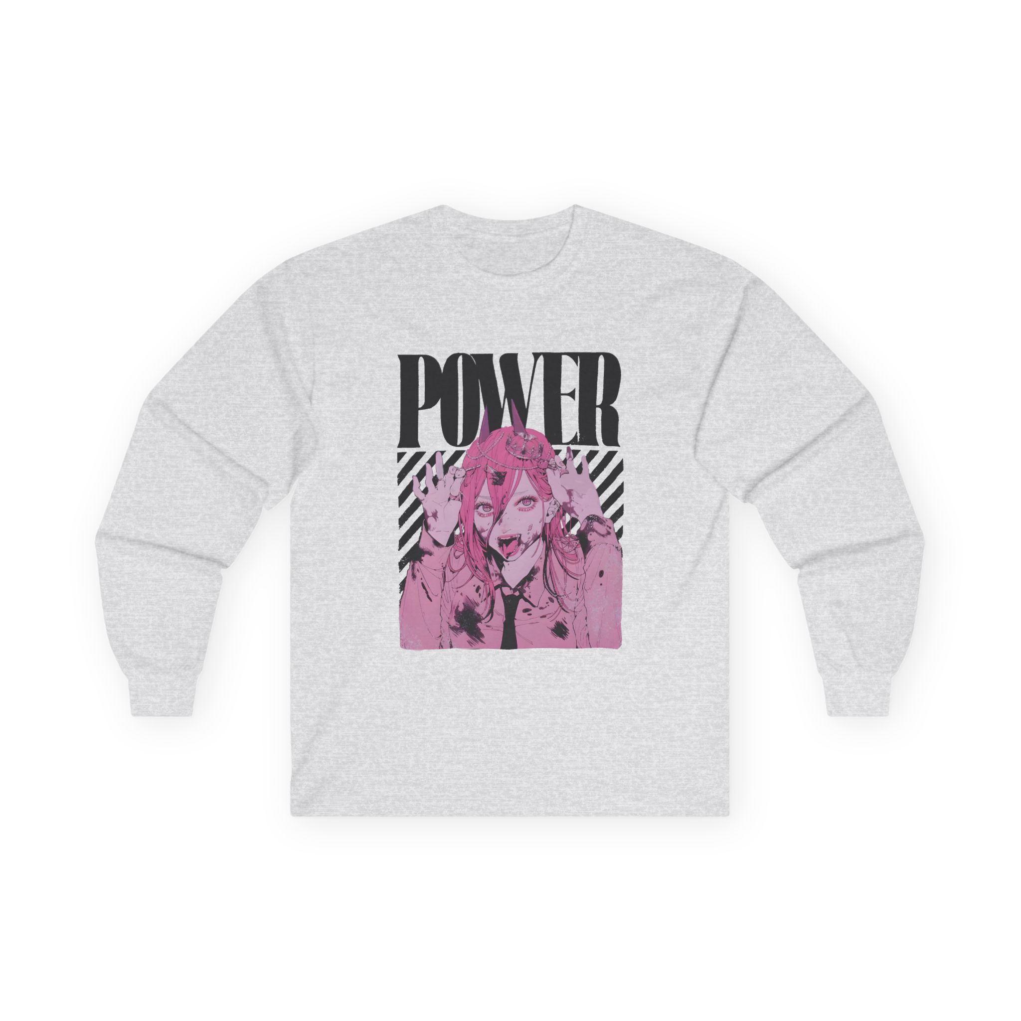 Chainsaw Man Power Unisex Ultra Cotton Long Sleeve Tee - Image 3