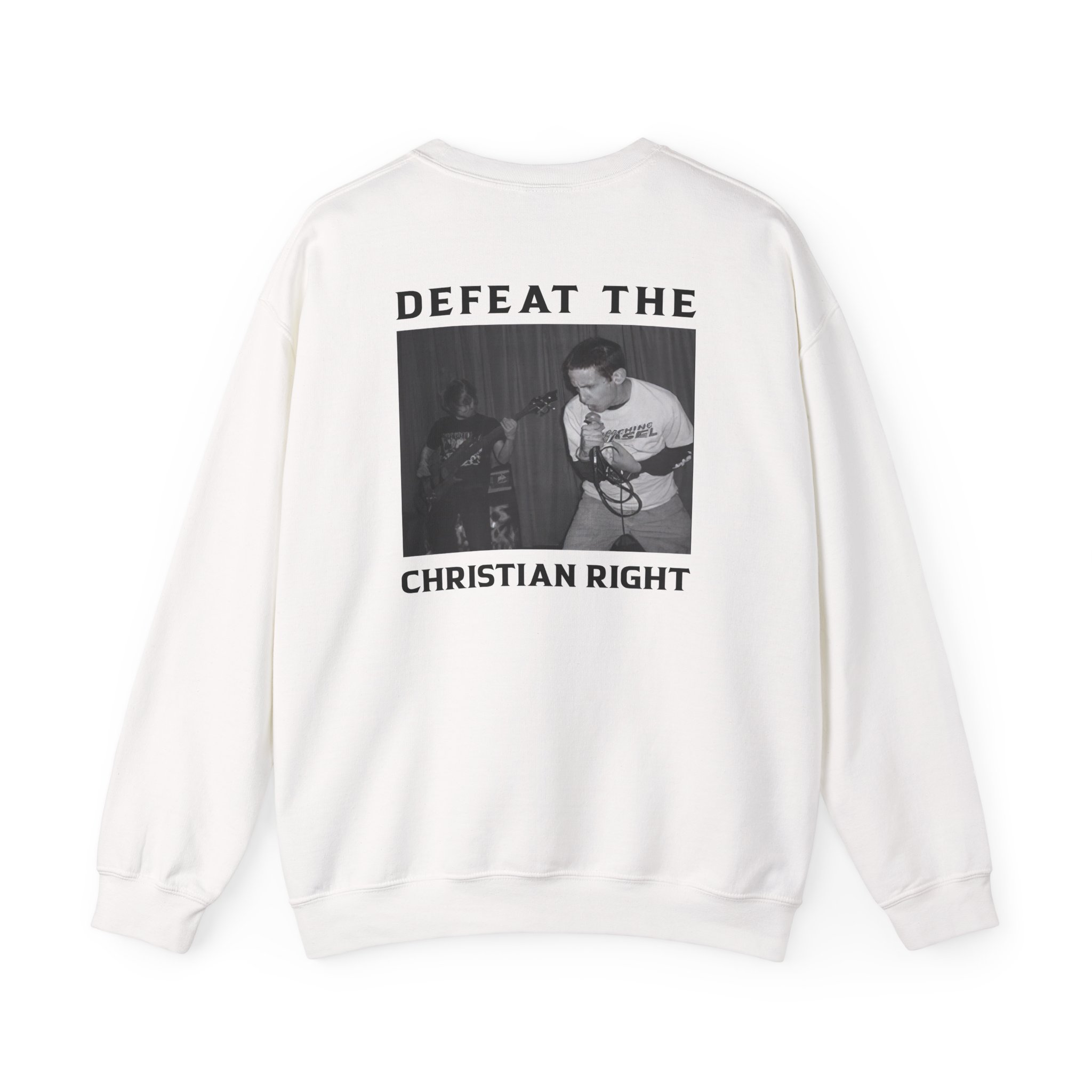 Weekend Nachos Christian Unisex Heavy Blend™ Crewneck Sweatshirt - Image 2