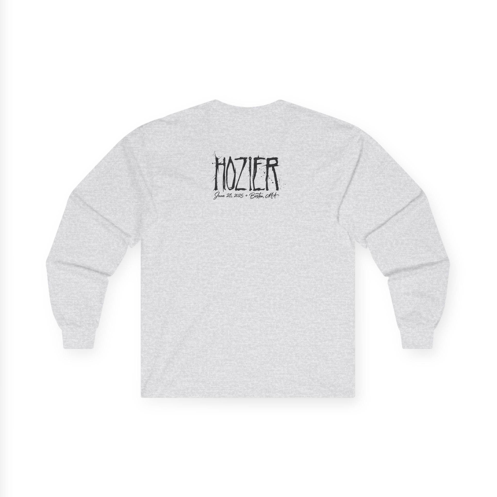 Hozier Boston June 23 Show Unisex Ultra Cotton Long Sleeve Tee - Image 4