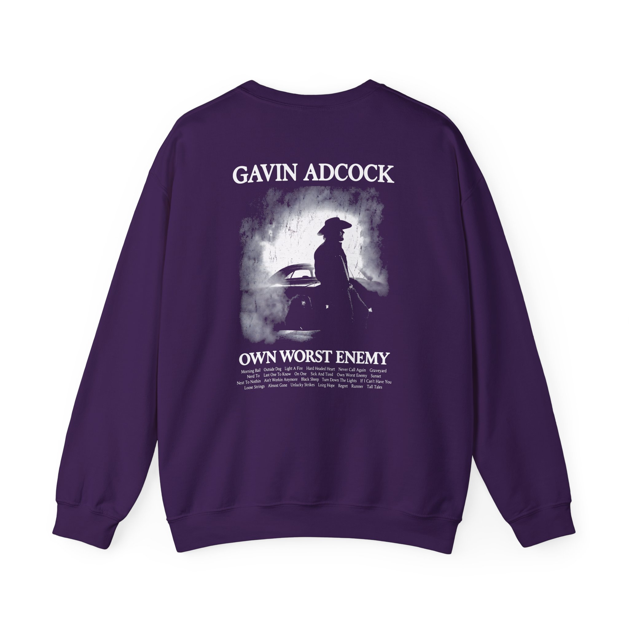Gavin Adcock My Own Worst Enemy Unisex Heavy Blend™ Crewneck Sweatshirt - Image 16