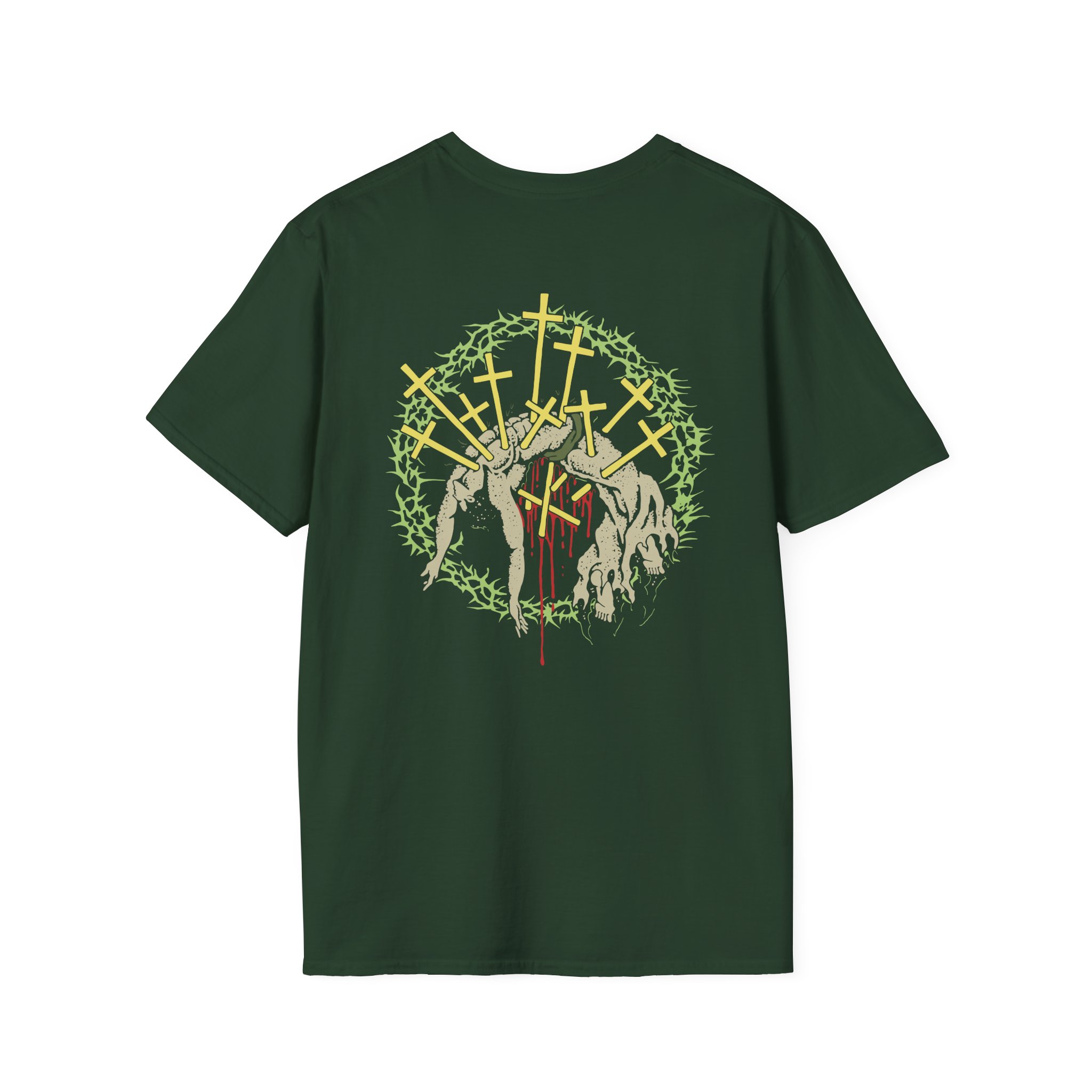 Knocked Loose Crown of Thorns Unisex Softstyle T-Shirt - Image 6