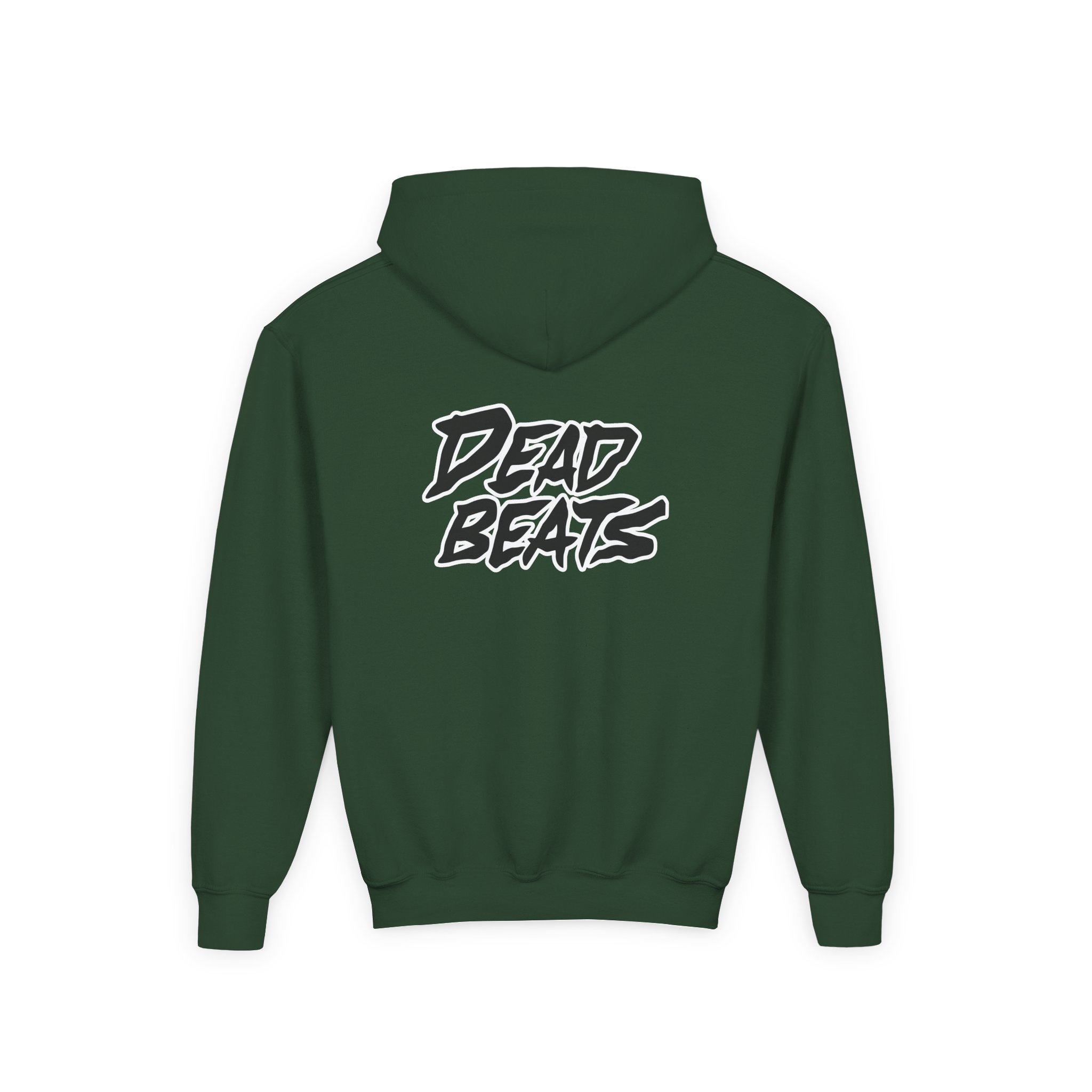 Deadbeats Logo Youth Heavy Blend Hooded Sweatshirt - Image 6