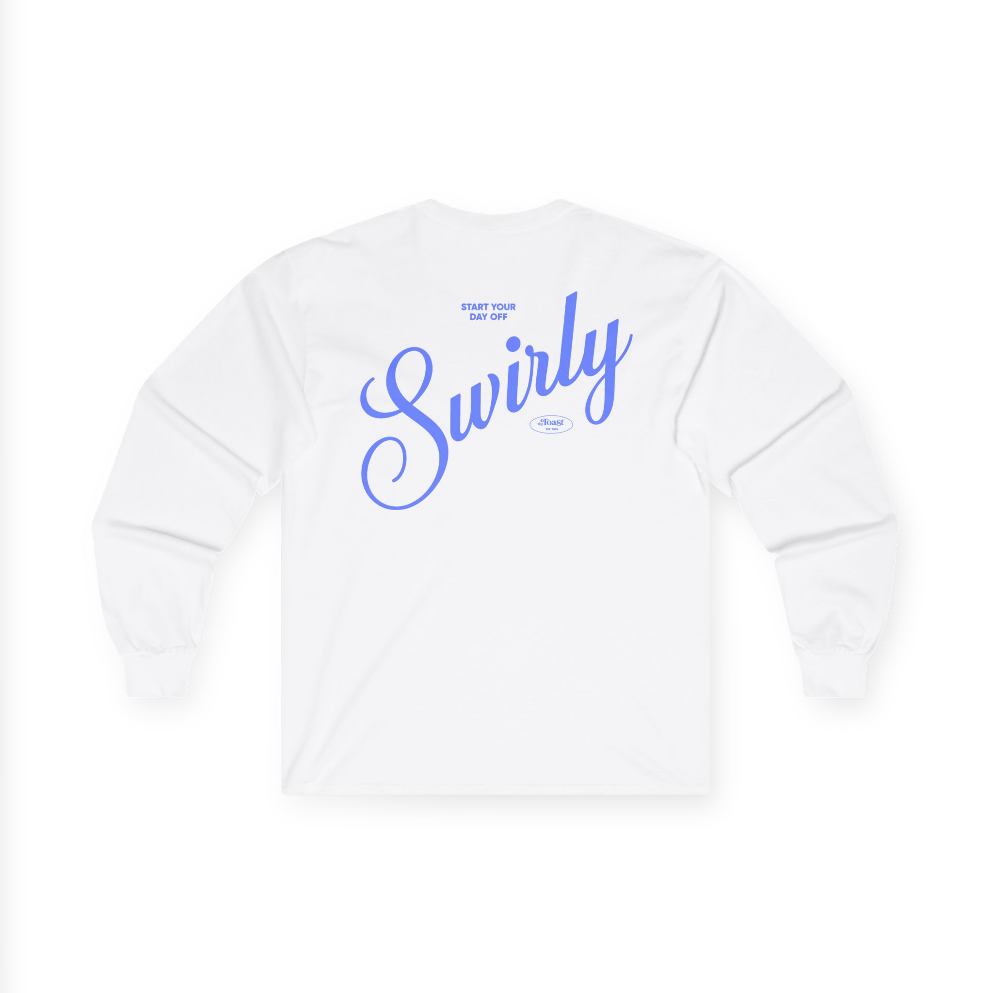 The Toast Swirly Unisex Ultra Cotton Long Sleeve Tee - Image 2