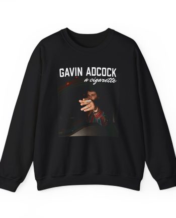 Gavin Adcock a Cigarette Black Photo Unisex Heavy Blend™ Crewneck Sweatshirt