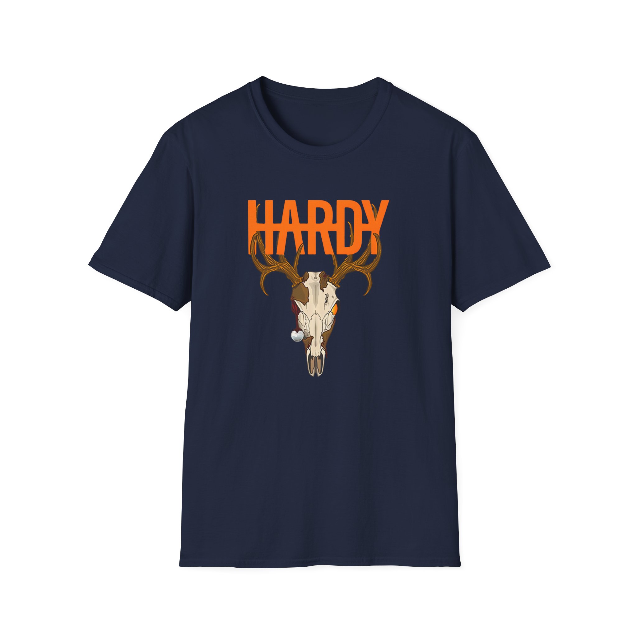 Hd Deer Skull Unisex Softstyle T-Shirt - Image 25