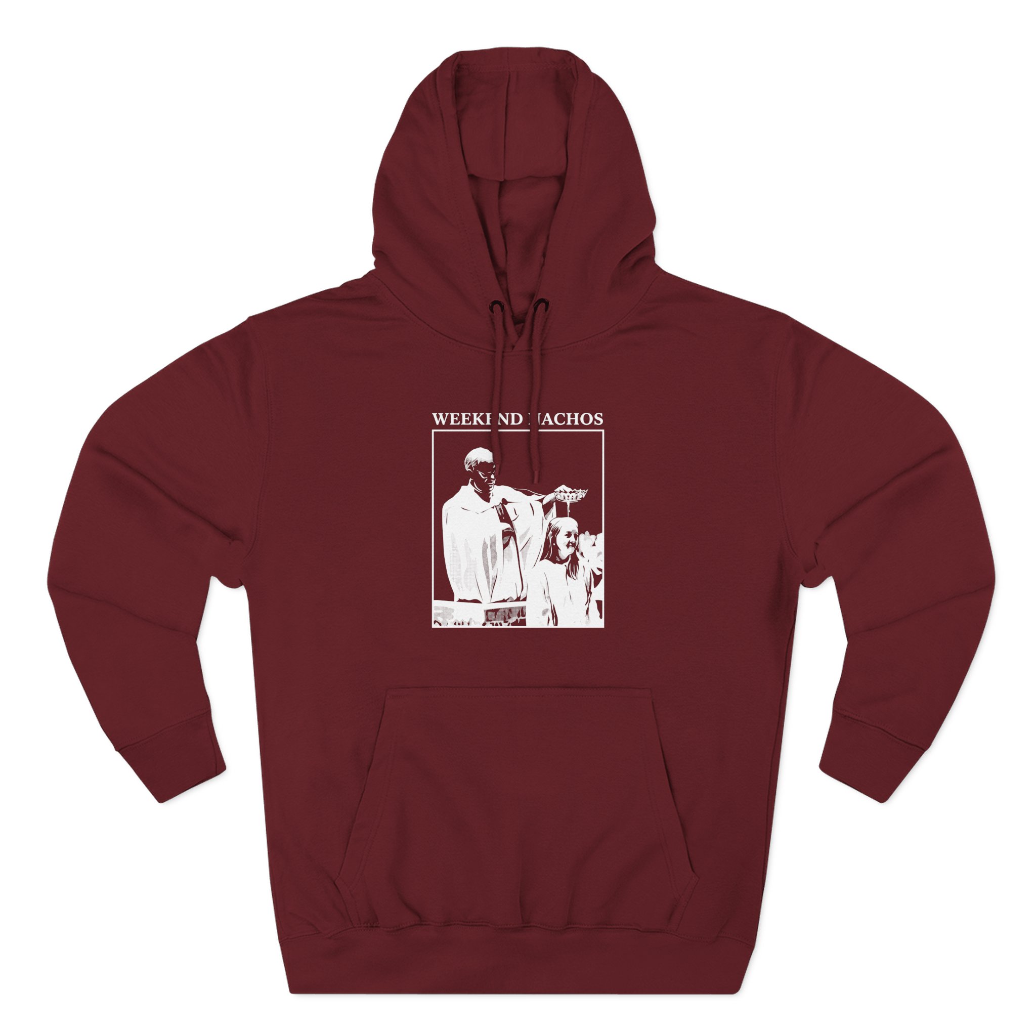 Weekend Nachos Three-Panel Fleece Hoodie - Image 11