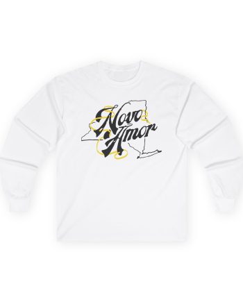 Novo Amor Ny Ribbon Unisex Ultra Cotton Long Sleeve Tee