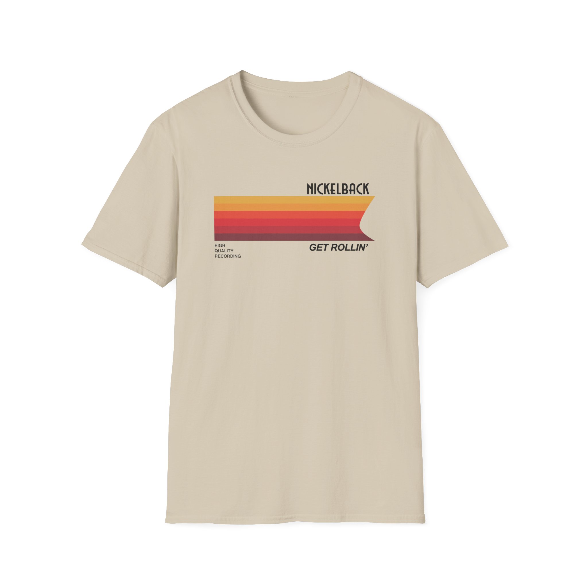 Nickelback Vhs Vintage Unisex Softstyle T-Shirt - Image 3