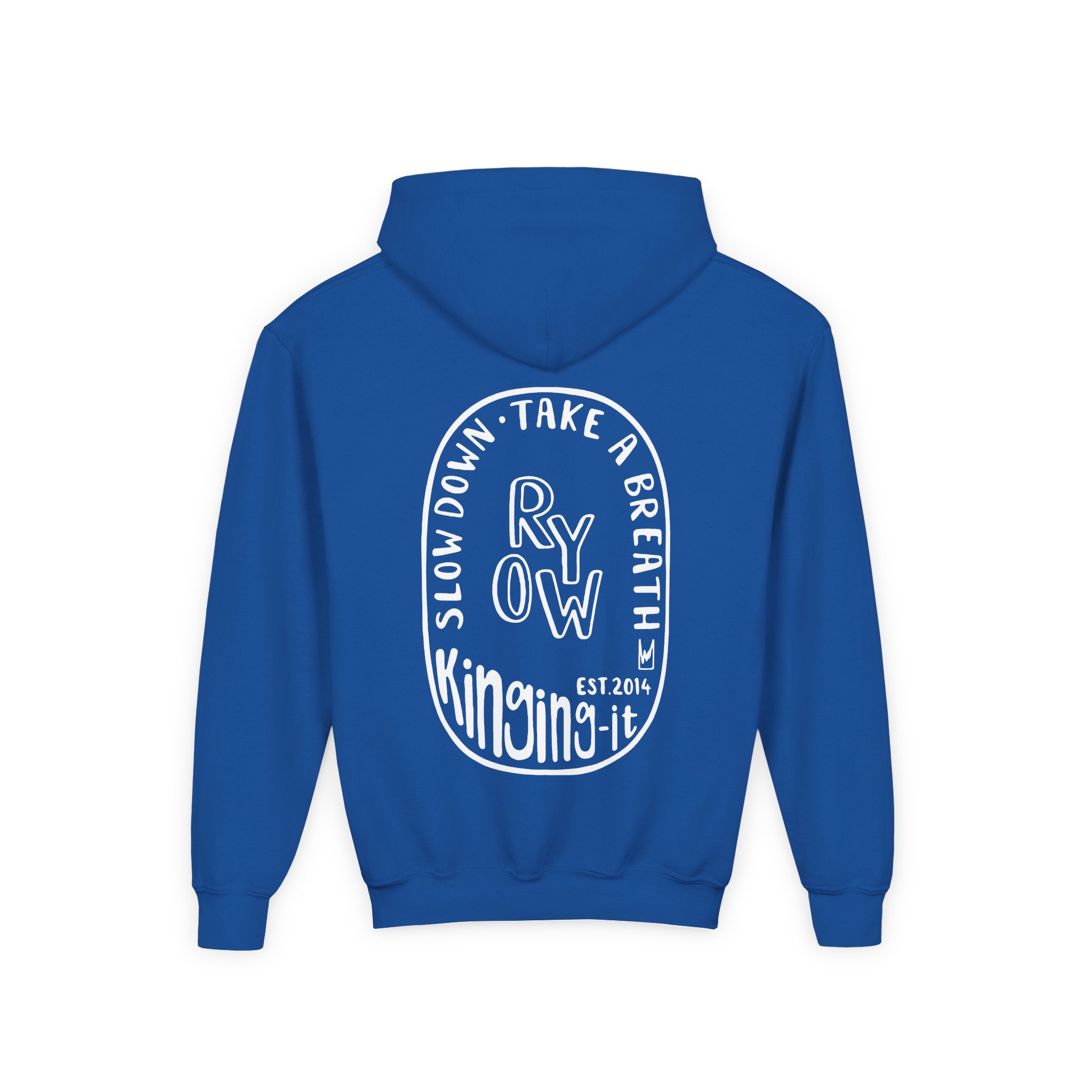 Kinging It Youth Heavy Blend Hooded Sweatshirt - Image 10