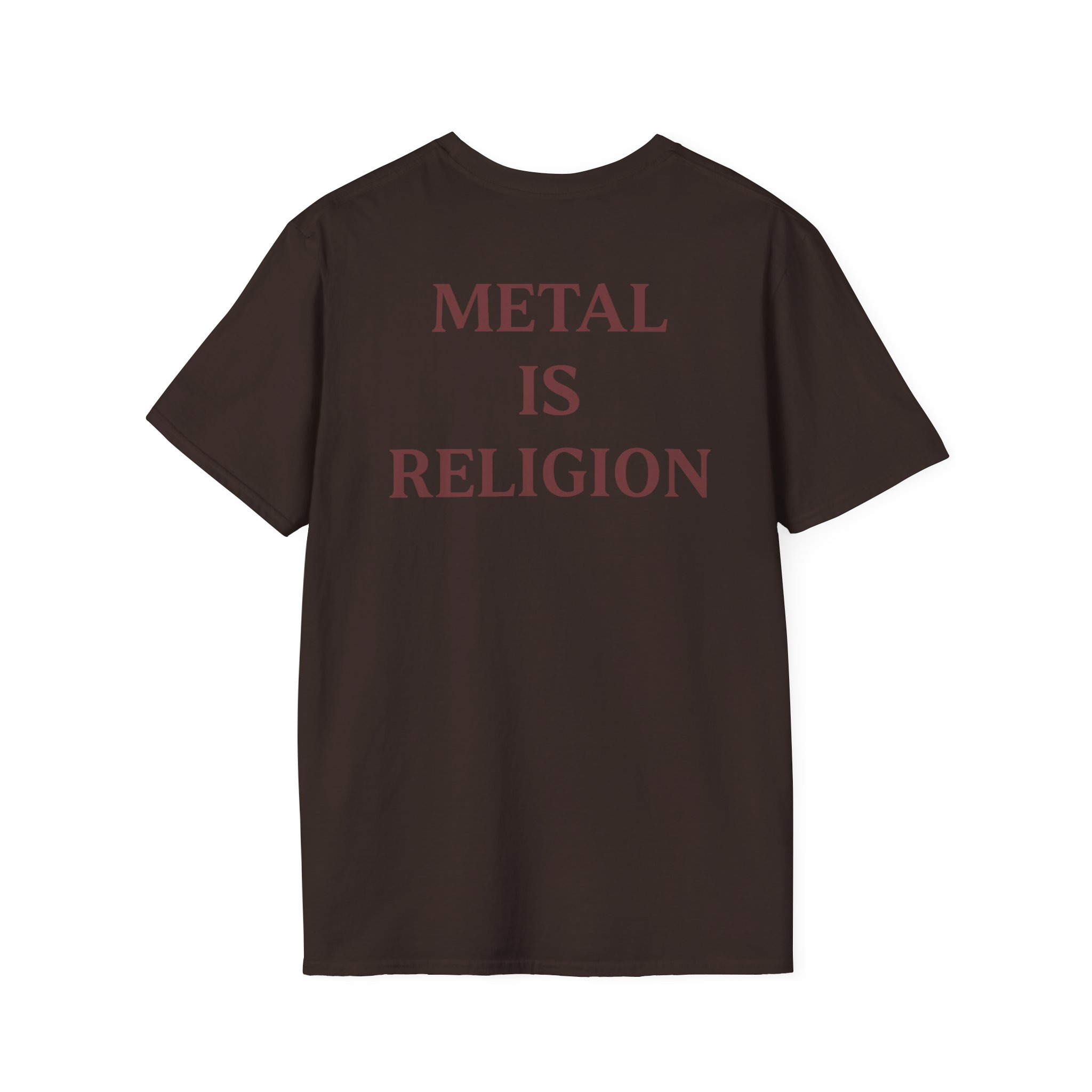 Powerwolf Triple Wolf Unisex Softstyle T-Shirt - Image 4