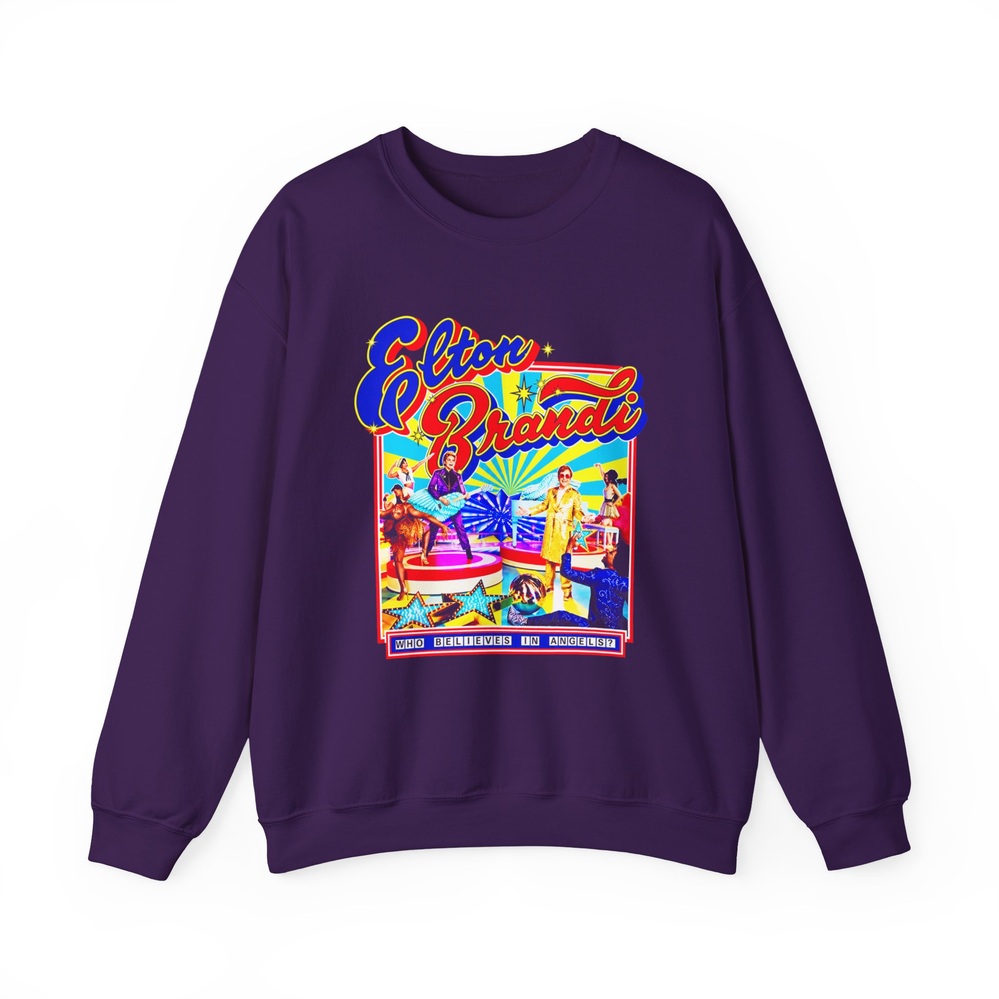 Ej Farewell Who Believes in Angels Unisex Heavy Blend™ Crewneck Sweatshirt - Image 19