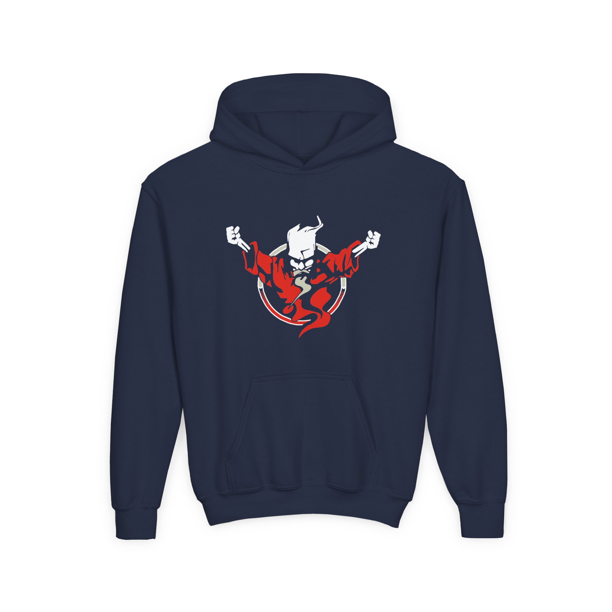 Thunderdome Dance Or Die Youth Heavy Blend Hooded Sweatshirt - Image 5