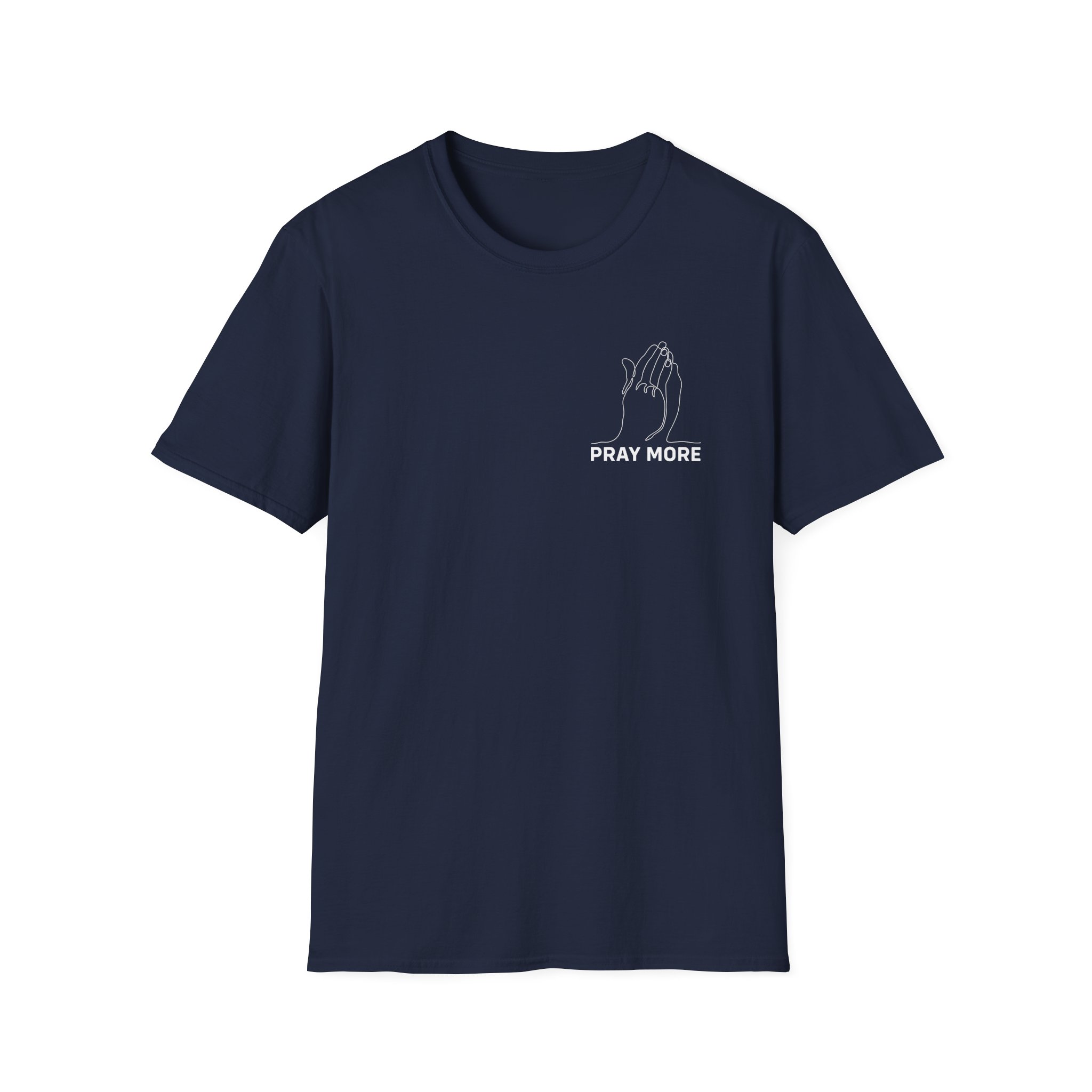 Roman Atwood Pray More Unisex Softstyle T-Shirt - Image 17