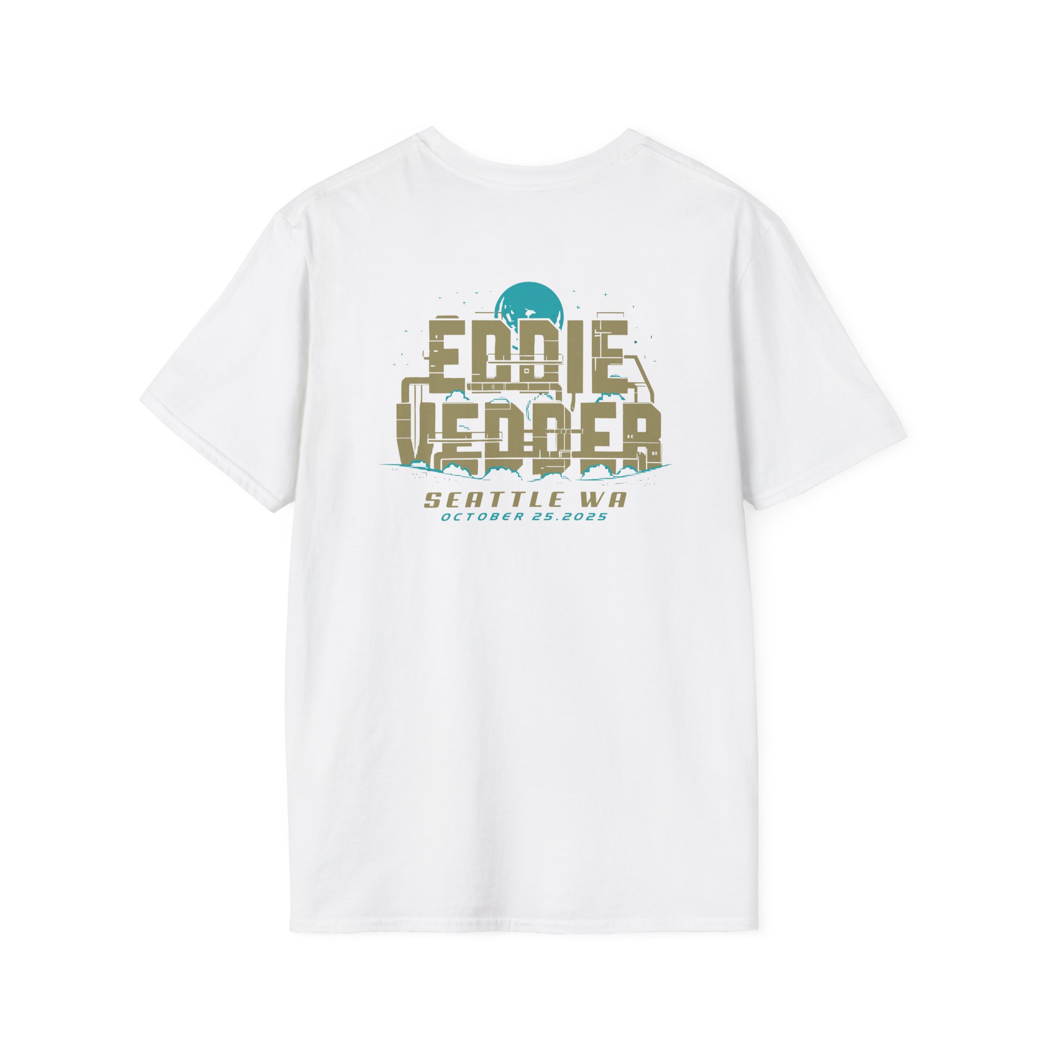 Eddie Vedder Event Unisex Softstyle T-Shirt - Image 4