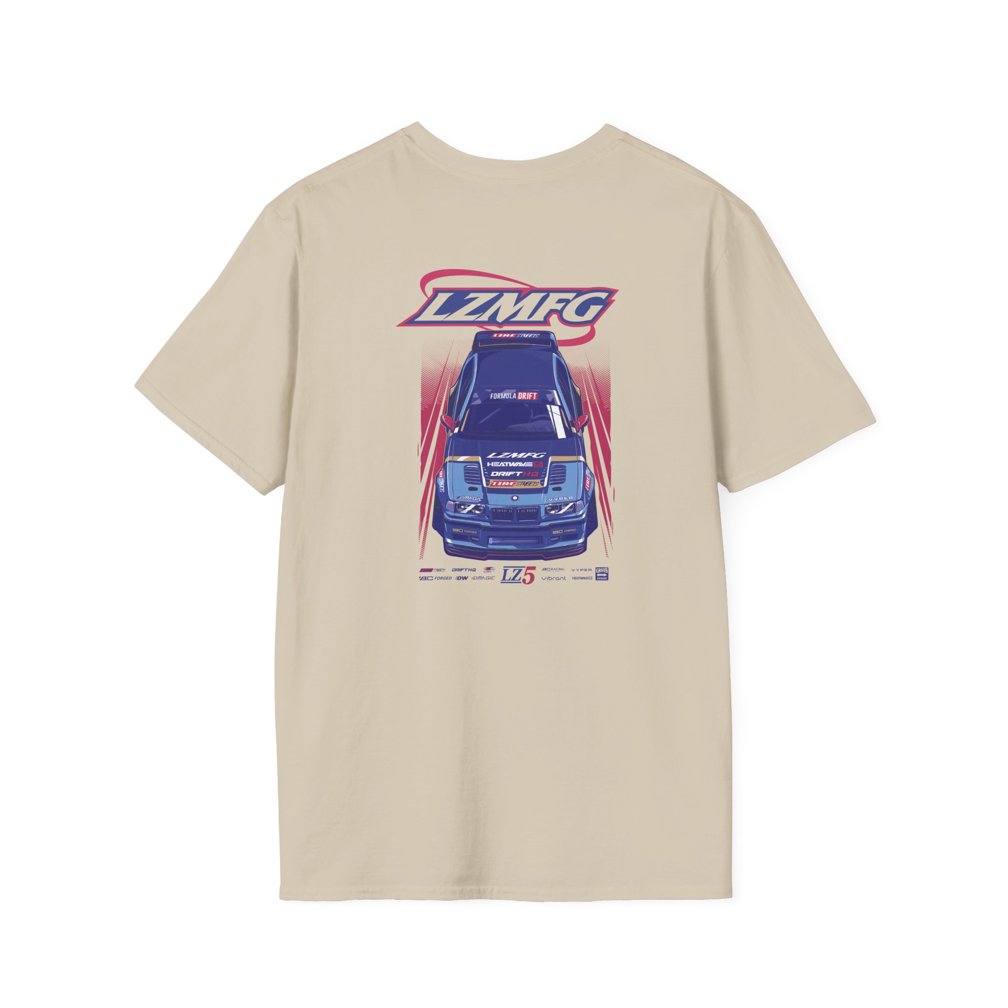 Adam LZ 2025 E36 Team Unisex Softstyle T-Shirt - Image 4