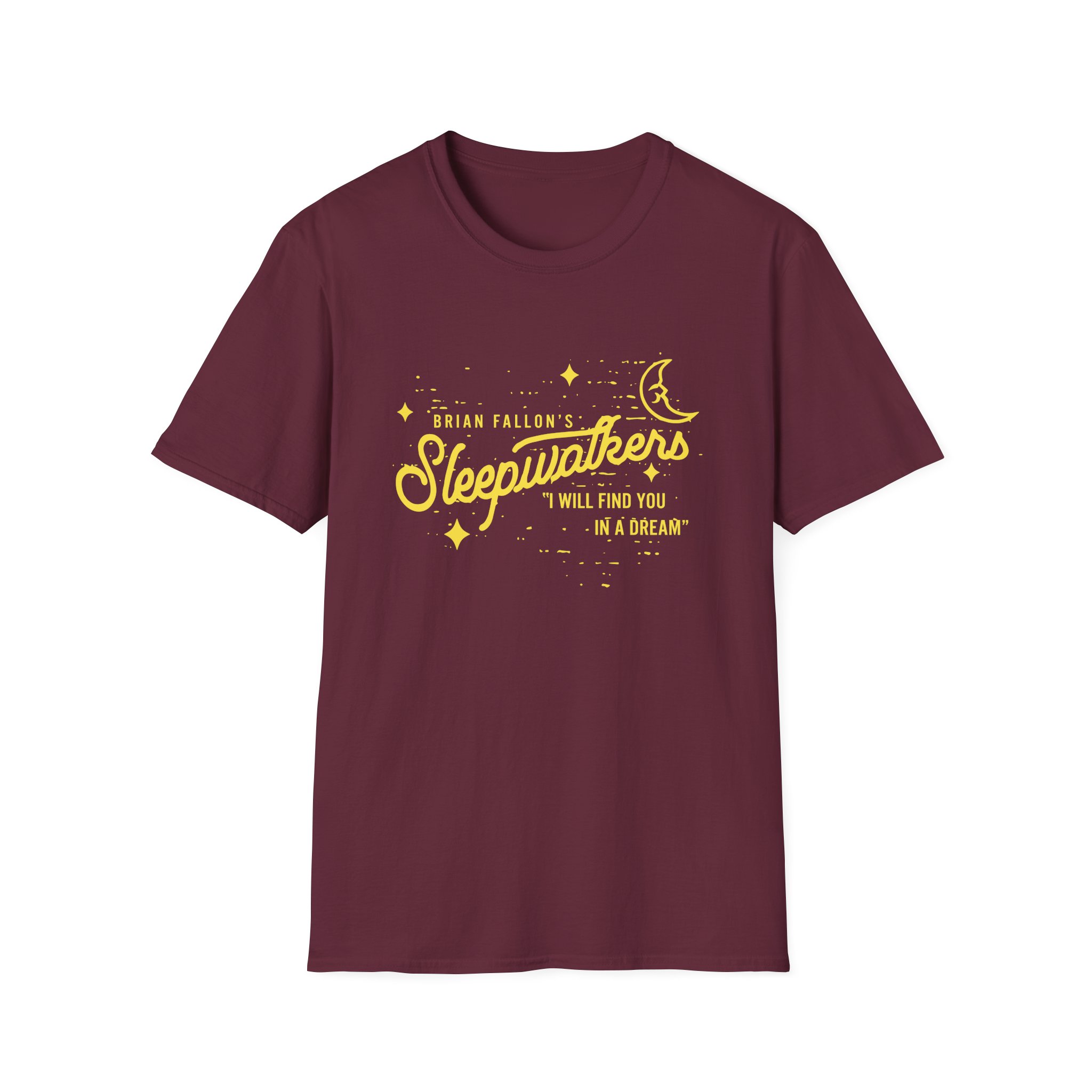 Brian Fallon Sleepwalkers Unisex Softstyle T-Shirt - Image 3