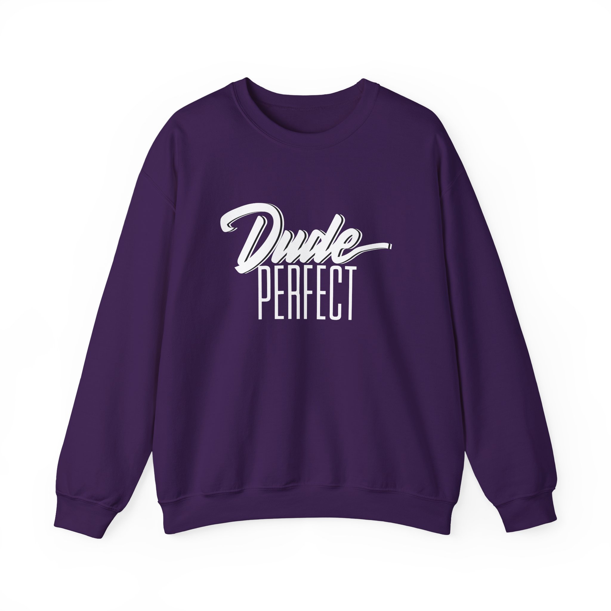 Dude Perfect Dude Script Unisex Heavy Blend™ Crewneck Sweatshirt - Image 23