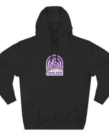Deadbeats & Uncle Acid Three-Panel Fleece Hoodie