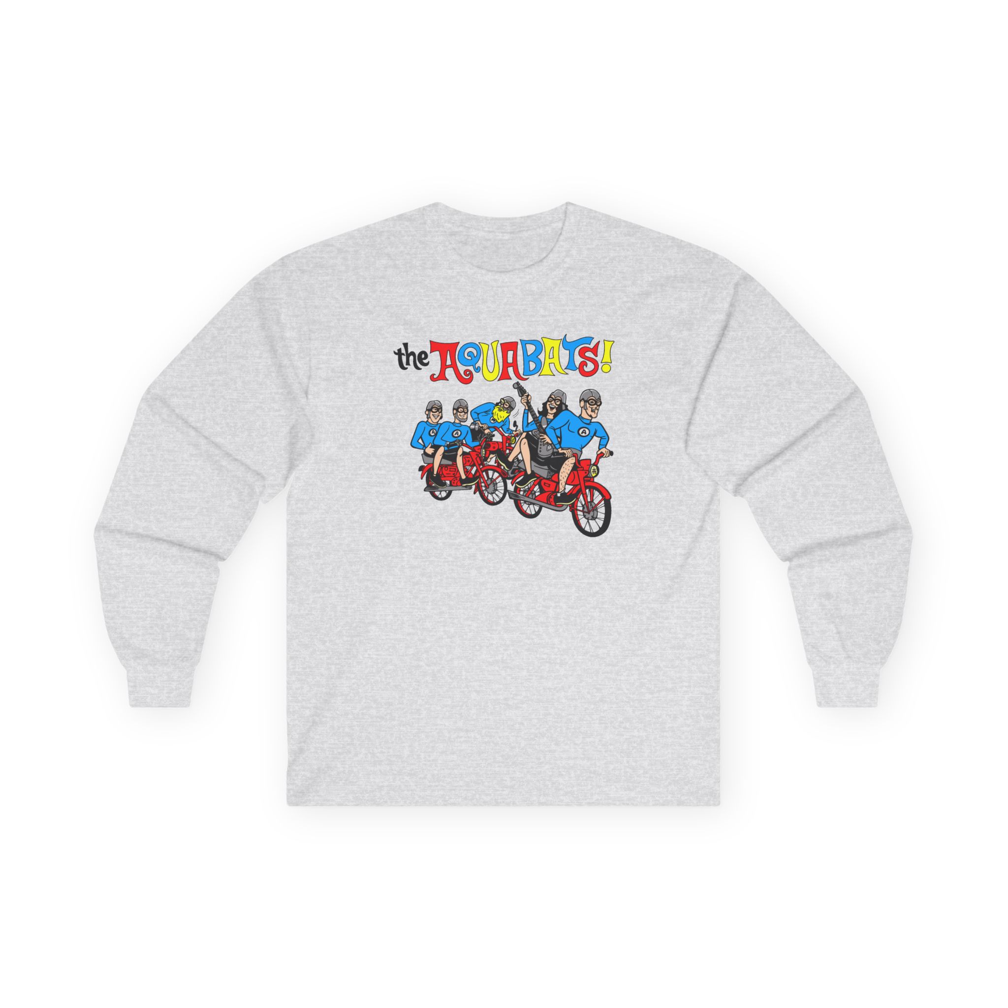 The Aquabats on a Bike! Unisex Ultra Cotton Long Sleeve Tee - Image 3