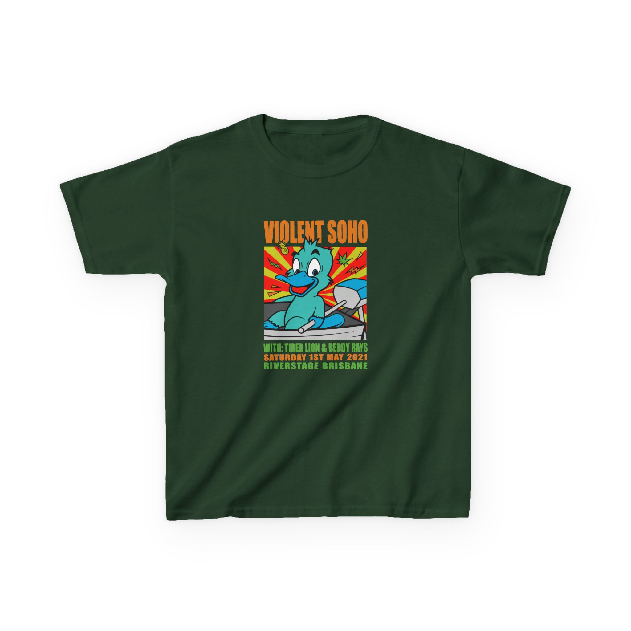 Violent Soho Event Poster Kids Heavy Cotton™ Tee - Image 11