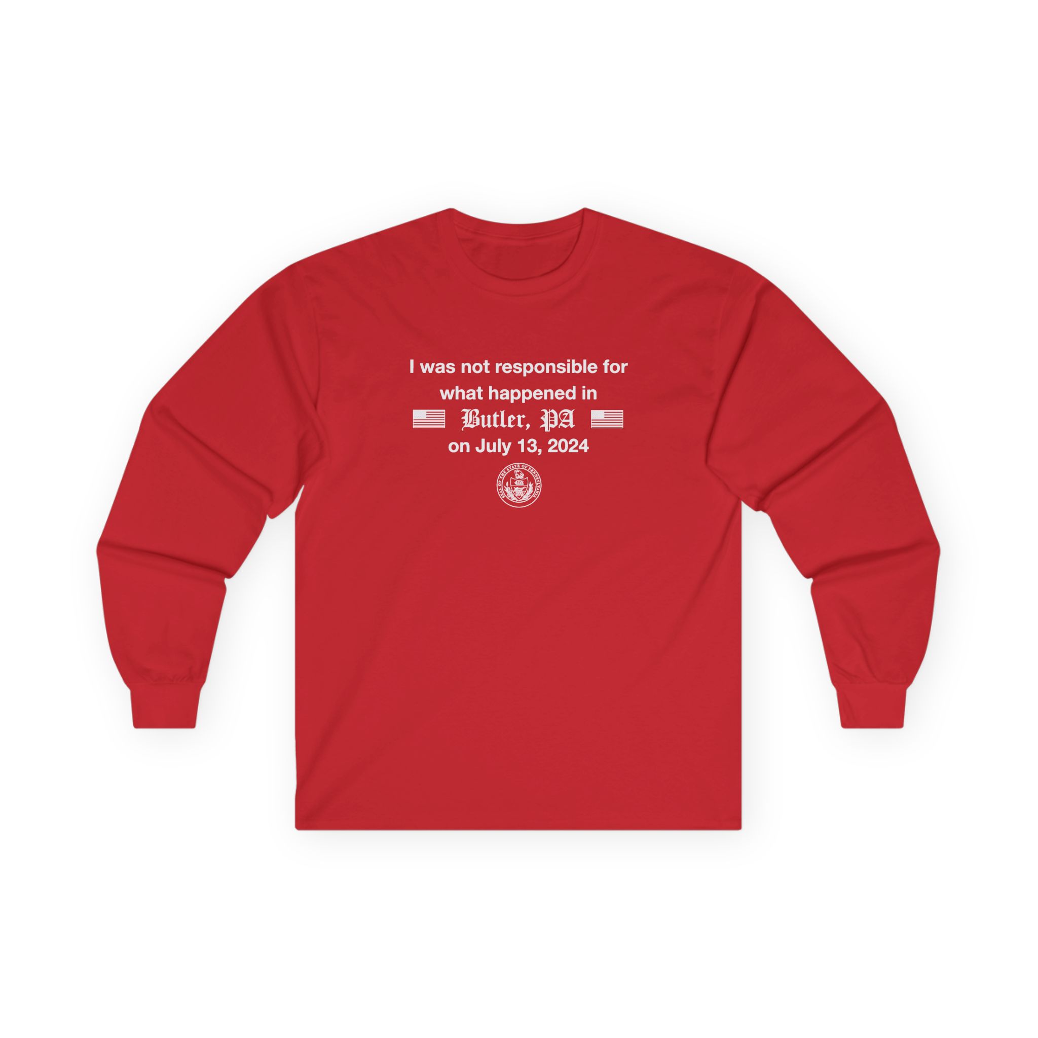 Jschlatt the Presidential Mishap Unisex Ultra Cotton Long Sleeve Tee - Image 17