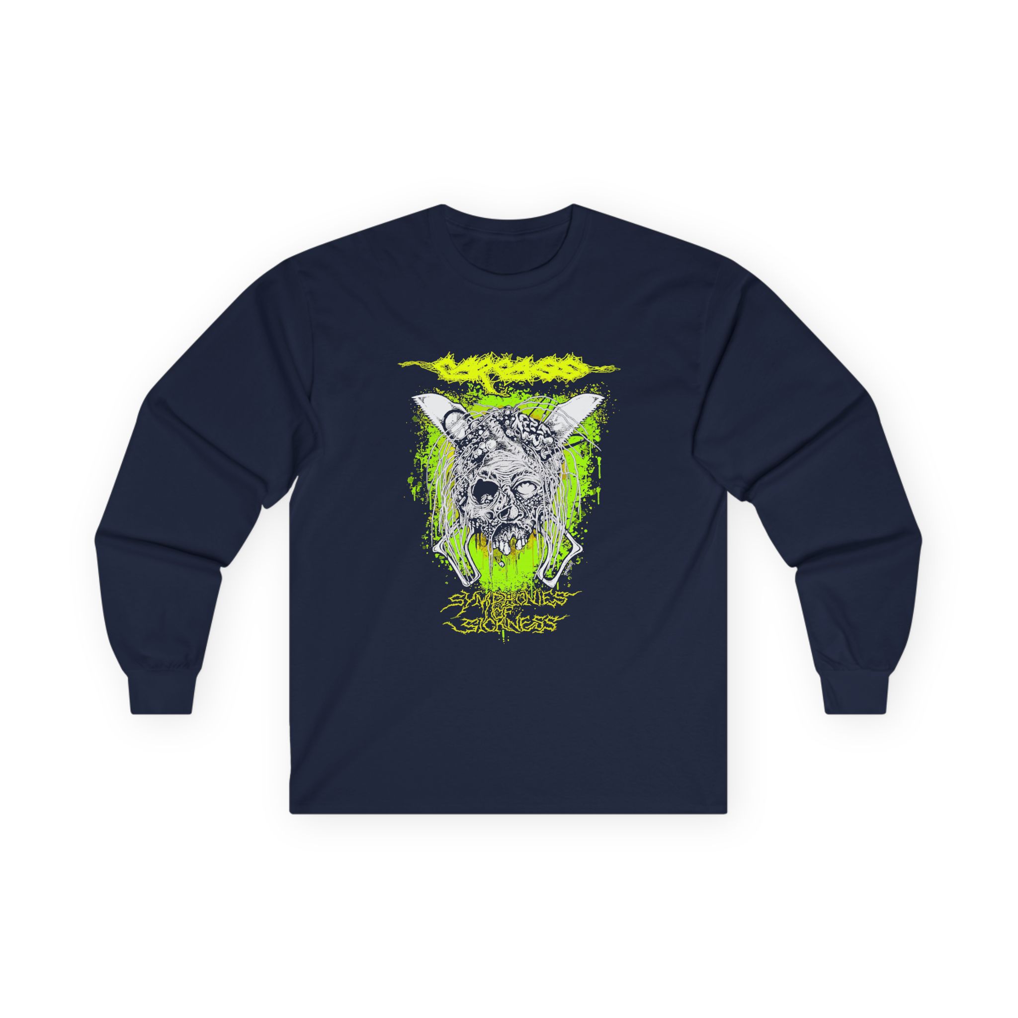Carcass Sos Unisex Ultra Cotton Long Sleeve Tee - Image 3
