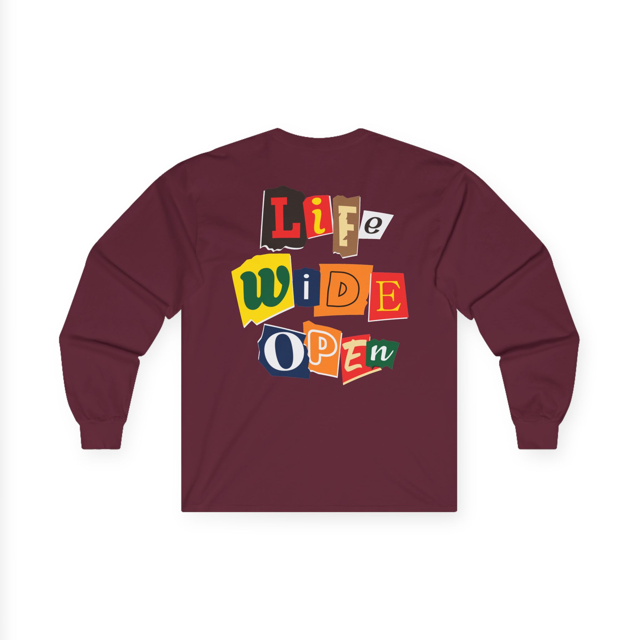 Cboystv Ransom Note Unisex Ultra Cotton Long Sleeve Tee - Image 4