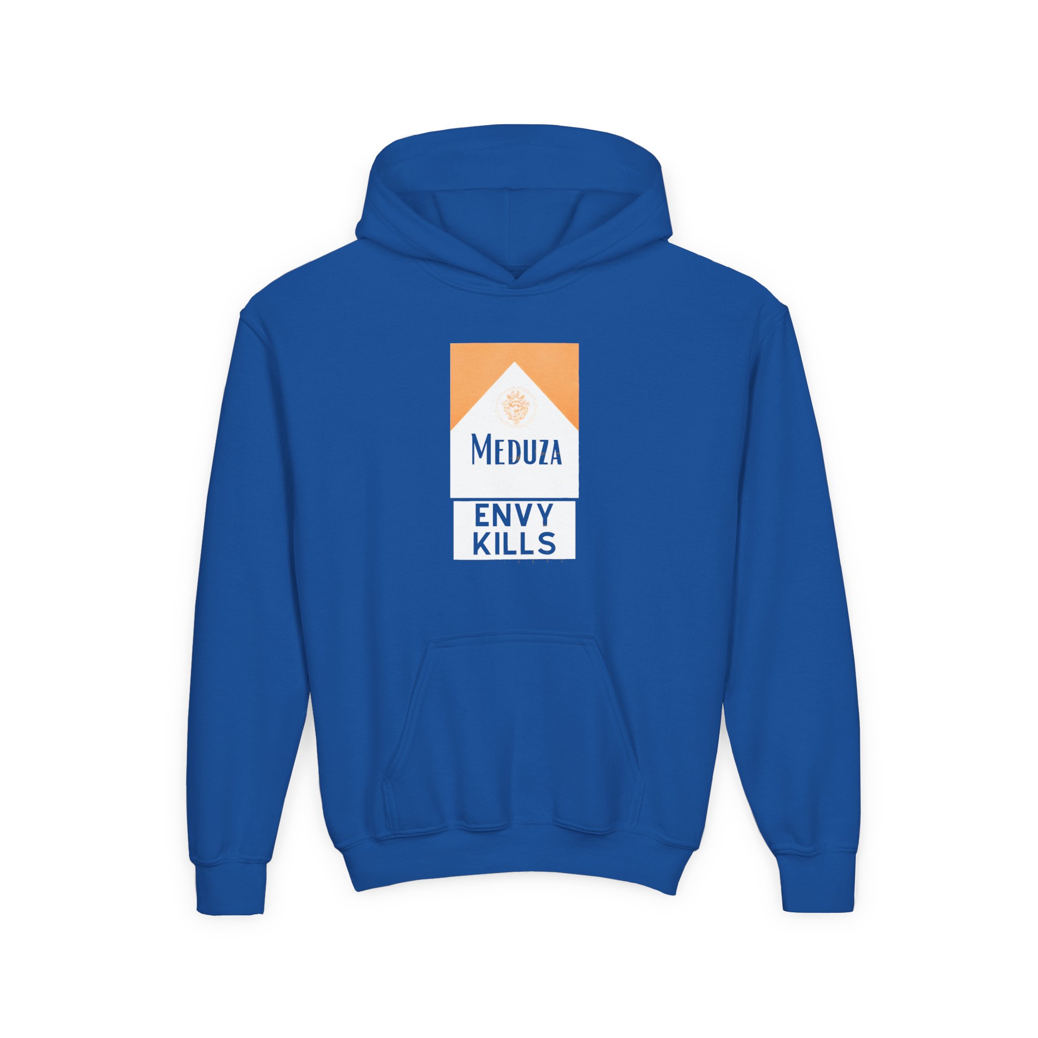 Meduza Envy Boxy Tie-dyed Youth Heavy Blend Hooded Sweatshirt - Image 9