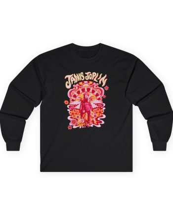 Janis Joplin Groovy Unisex Ultra Cotton Long Sleeve Tee